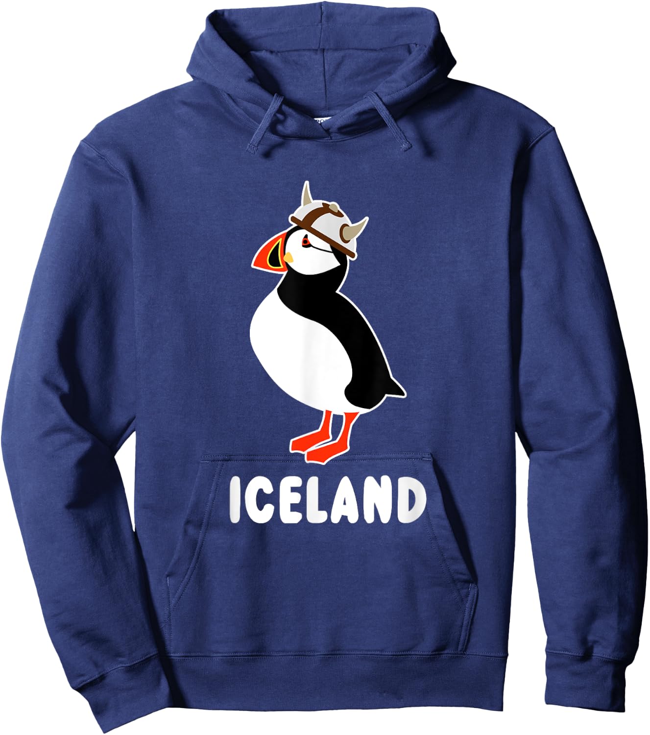 Puffin Viking Iceland Hoodie - Hoodie | Navy