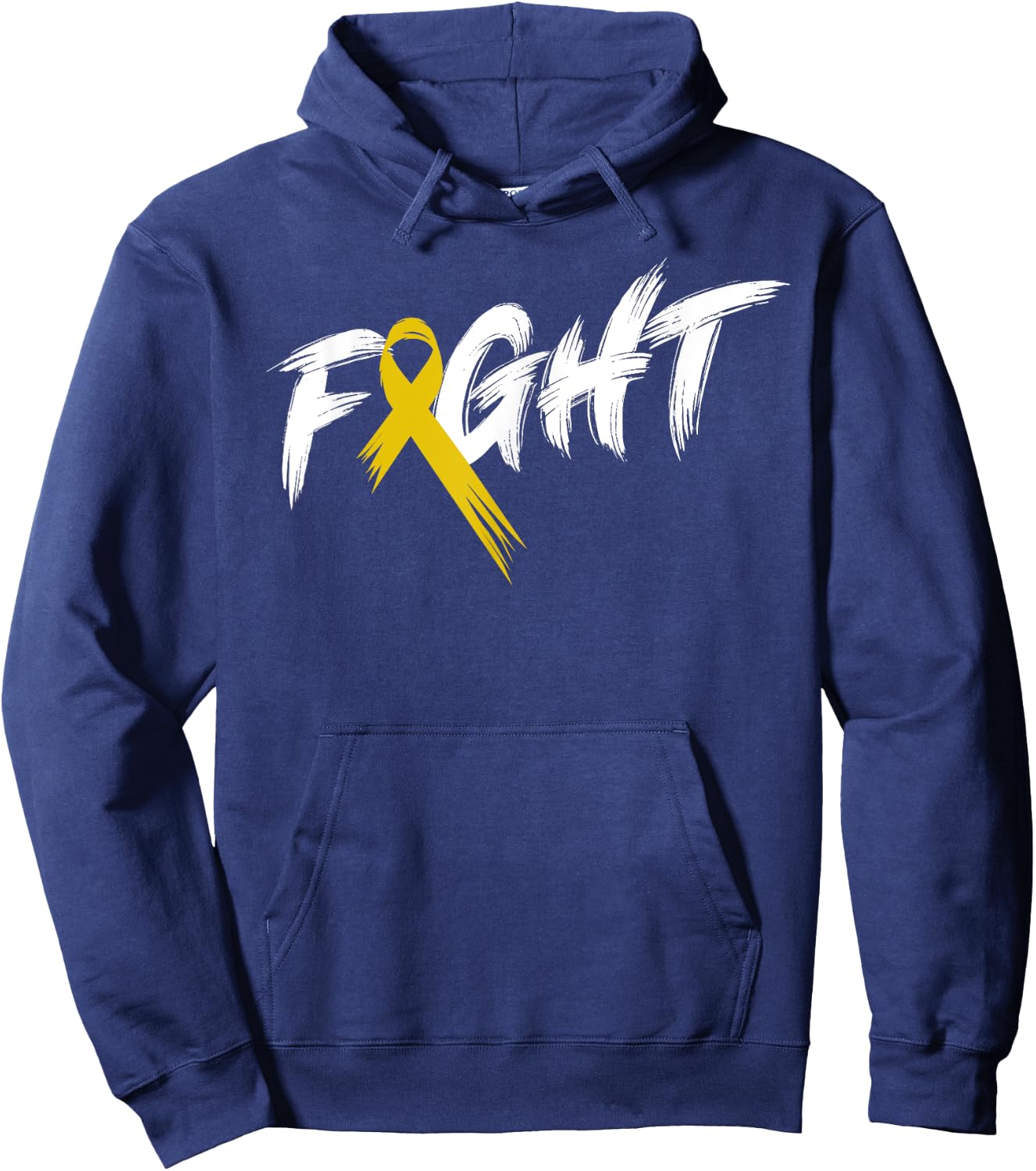 Sarcoma Awareness Month Fight Vintage Bone Cancer Hoodie - Hoodie | Navy