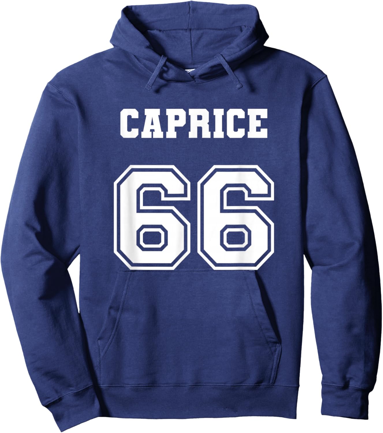 Jersey Style Caprice 66 1966 Old School Classic Lowrider Car Hoodie - Hoodie | Navy