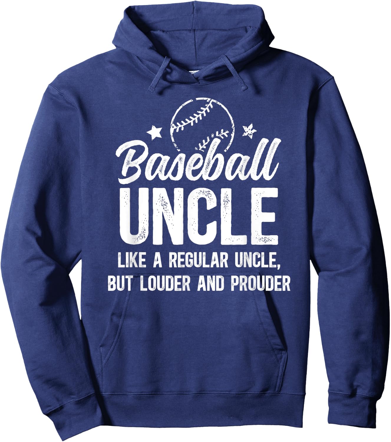 Baseball Uncle Of A Baseball Player Uncle Definition Hoodie - Hoodie | Navy