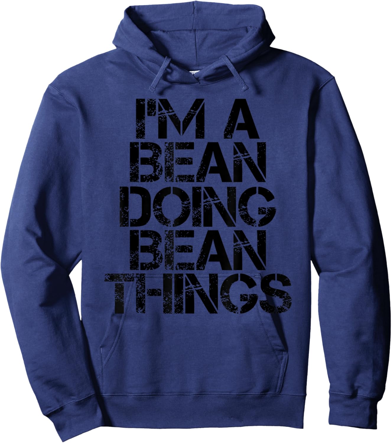 BEAN Funny Surname Family Tree Birthday Reunion Gift Hoodie - Hoodie | Navy