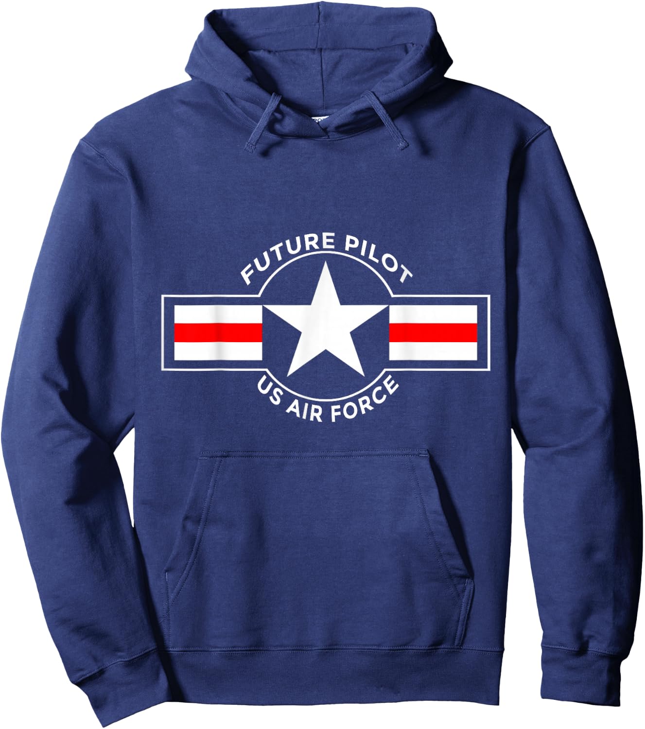 US Air Force Future Pilot Vintage Hoodie - Hoodie | Navy