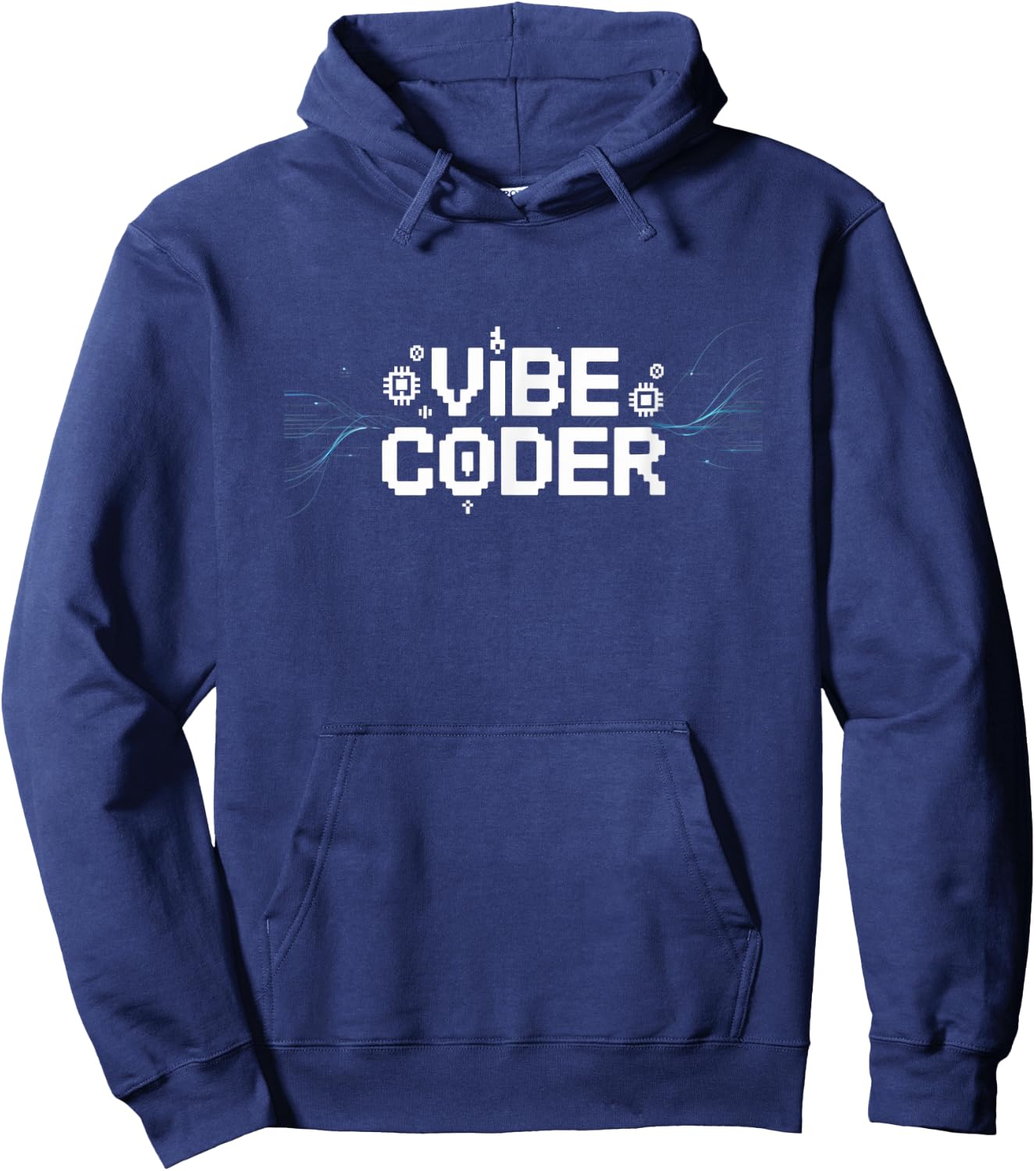 Vibe Coder Hoodie - Hoodie | Navy