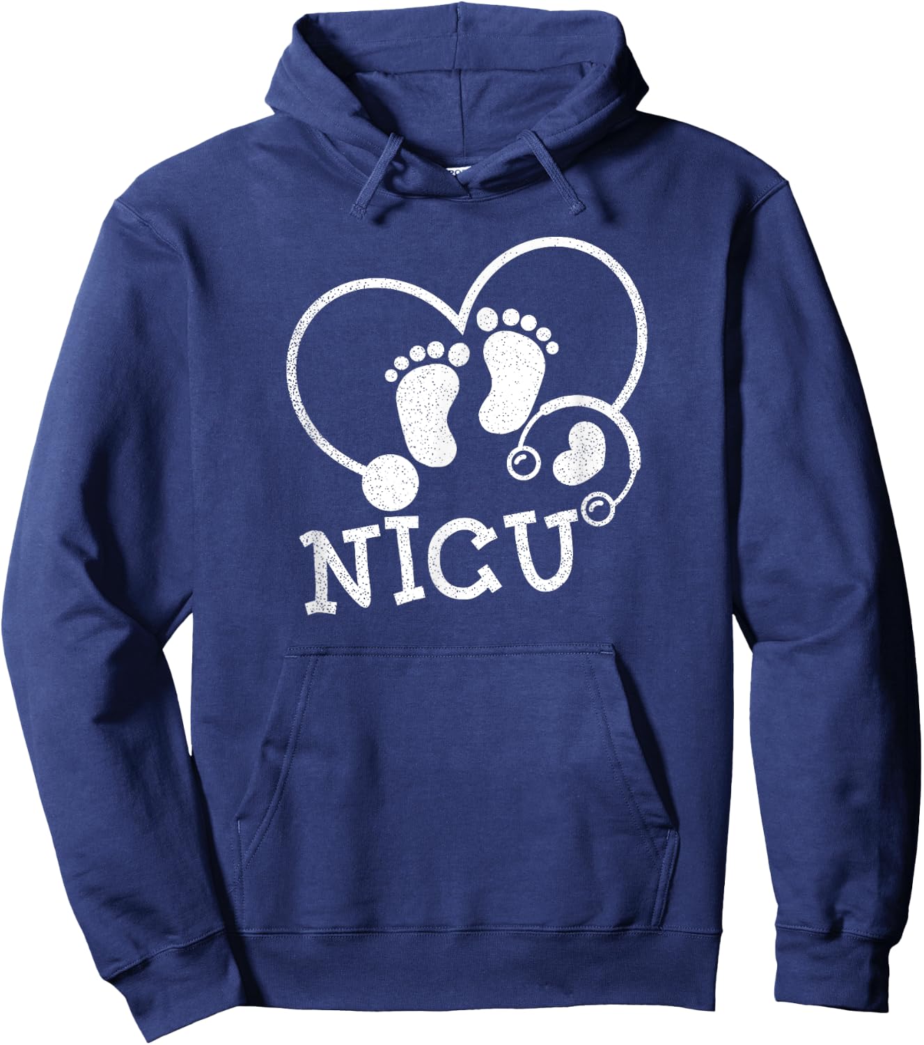 Nicu Nurse | Neonatal Nurse Gift Hoodie - Hoodie | Navy