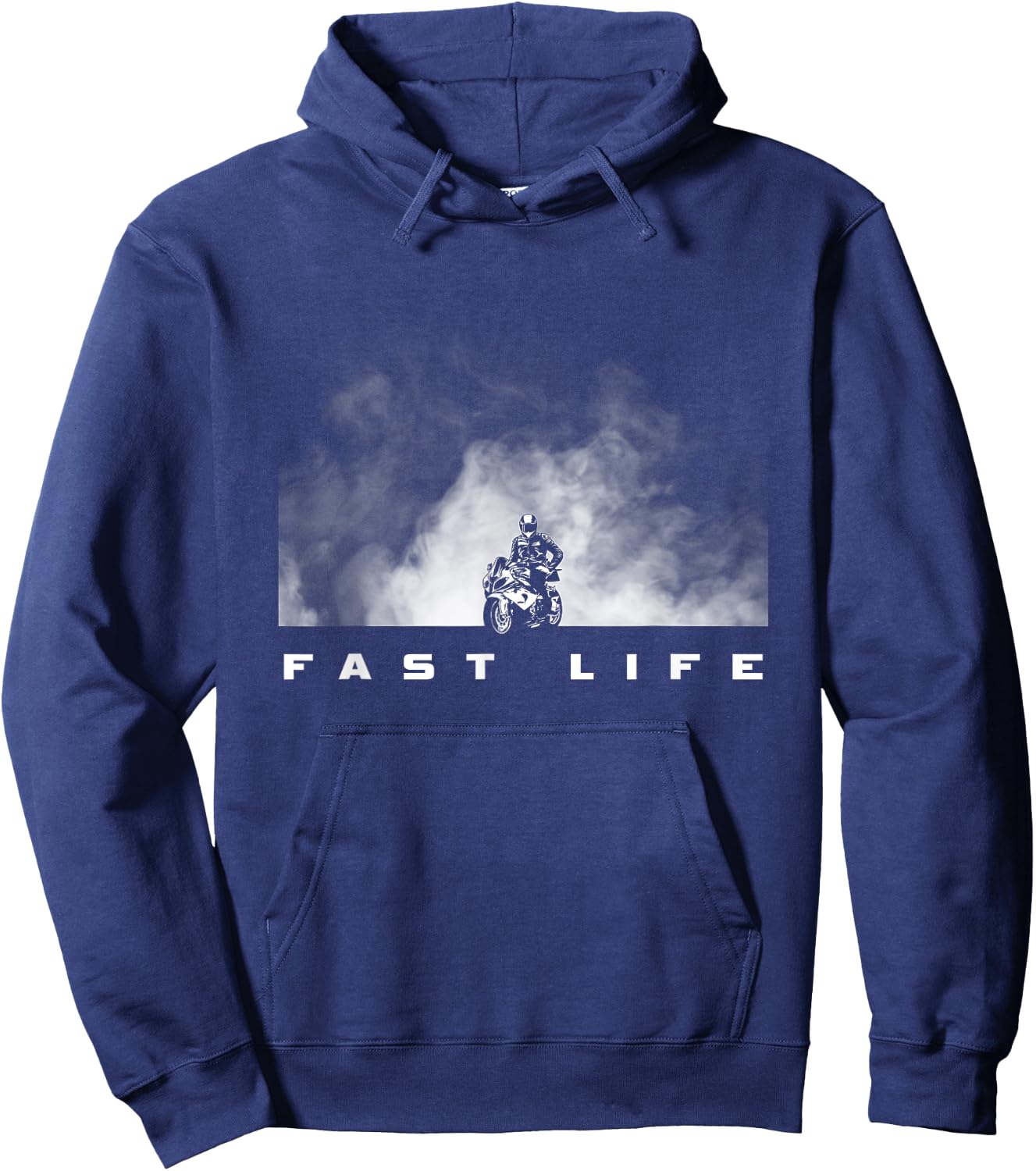 Motorcycle Apparel - Motorcycle Hoodie - Hoodie | Navy
