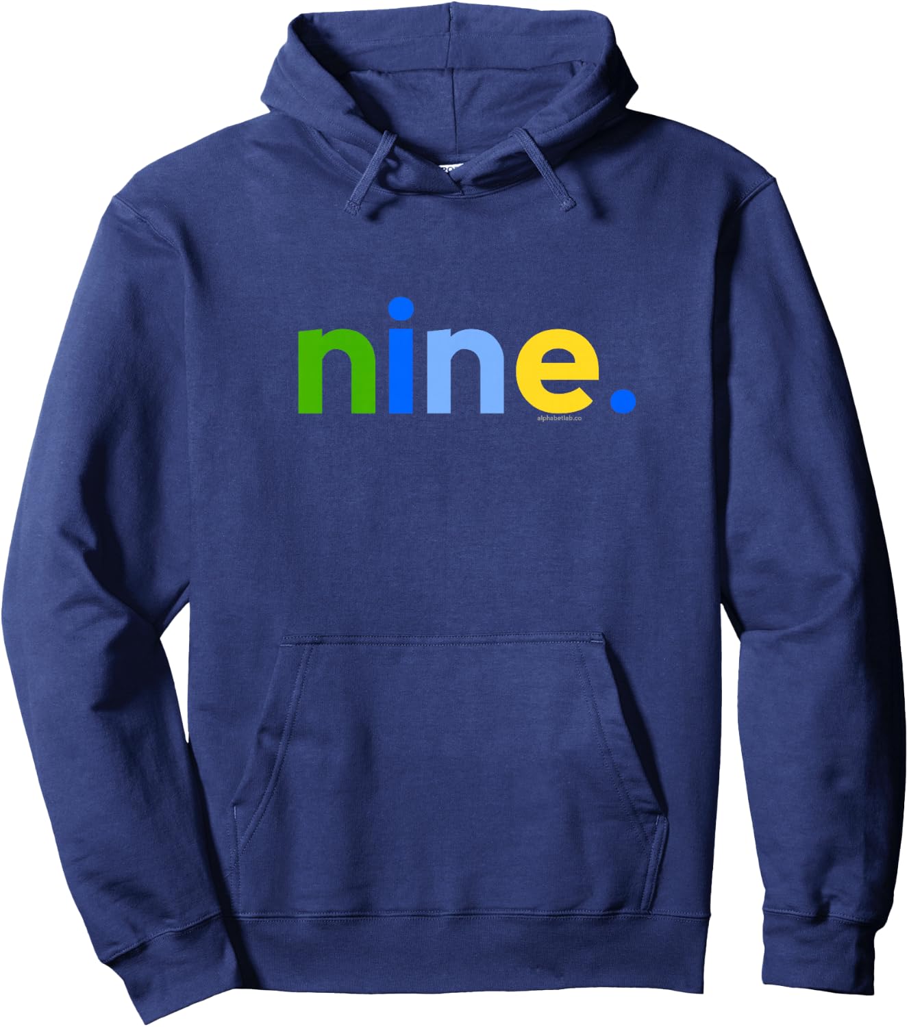 Kids 9th Birthday Shirt Boy 9 Year Old Nine | Party Ideas Age 9 Hoodie - Hoodie | Navy