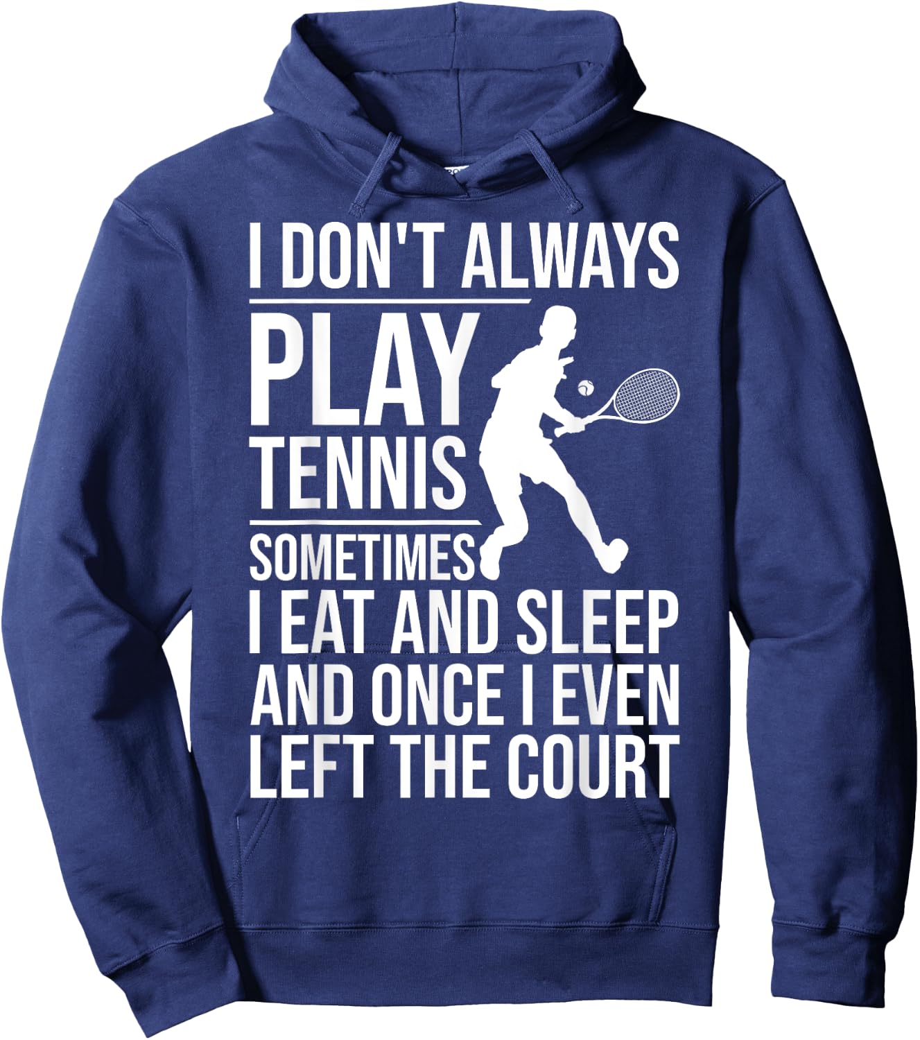 Funny Tennis Women Tennis Players Coach Racket Sport Hoodie - Hoodie | Navy