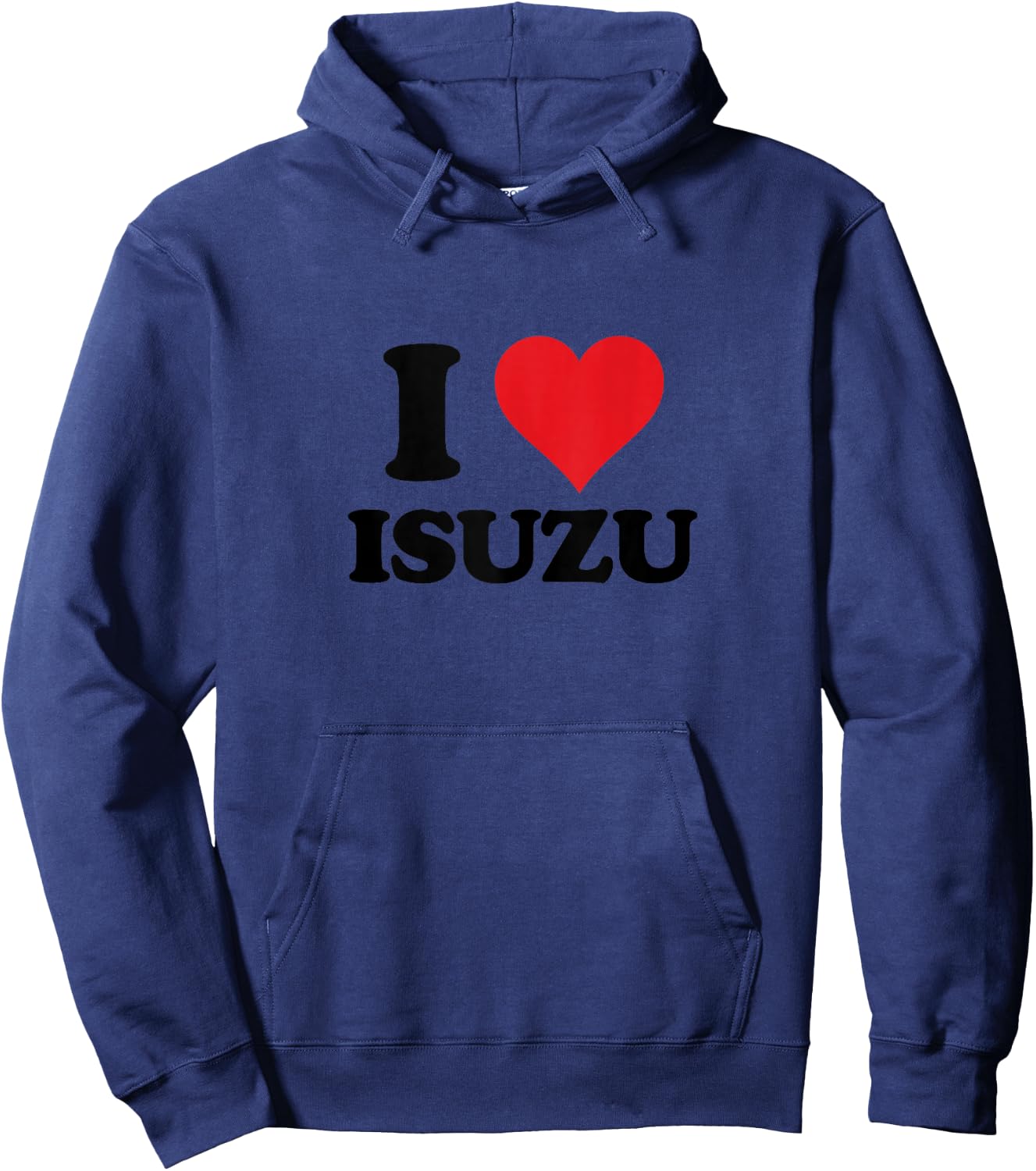 I Heart Isuzu First Name I Love Personalized Stuff Hoodie - Hoodie | Navy