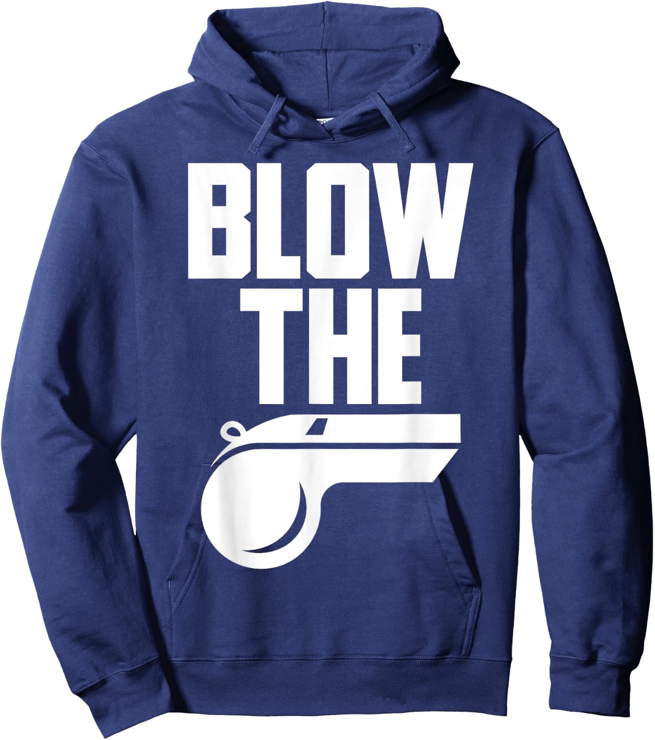 Nice Whistle Volleyball Shirt Blow The Whistle Bad Referee Hoodie - Hoodie | Navy
