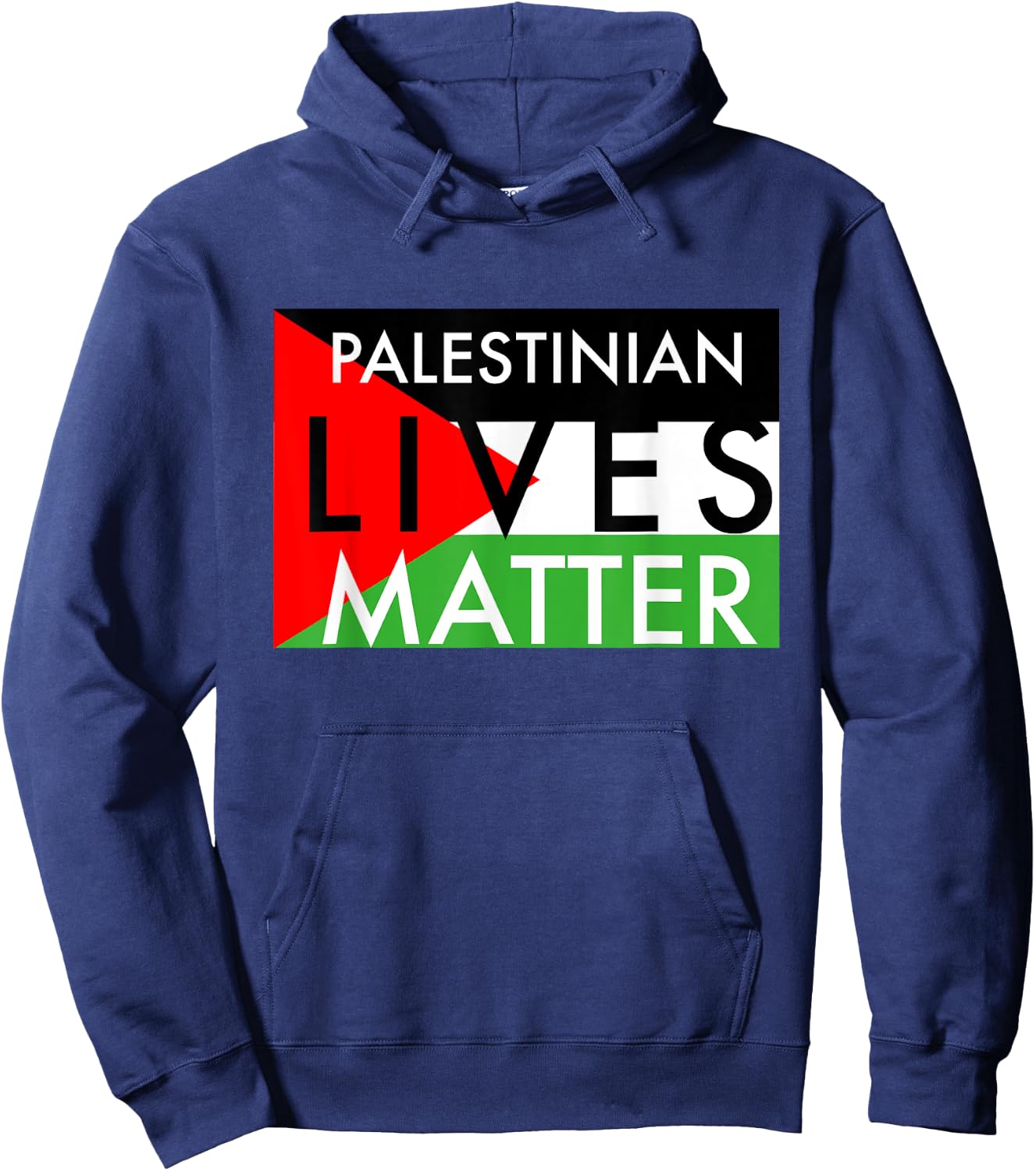 Palestinian Lives Matter Hoodie - Hoodie | Navy