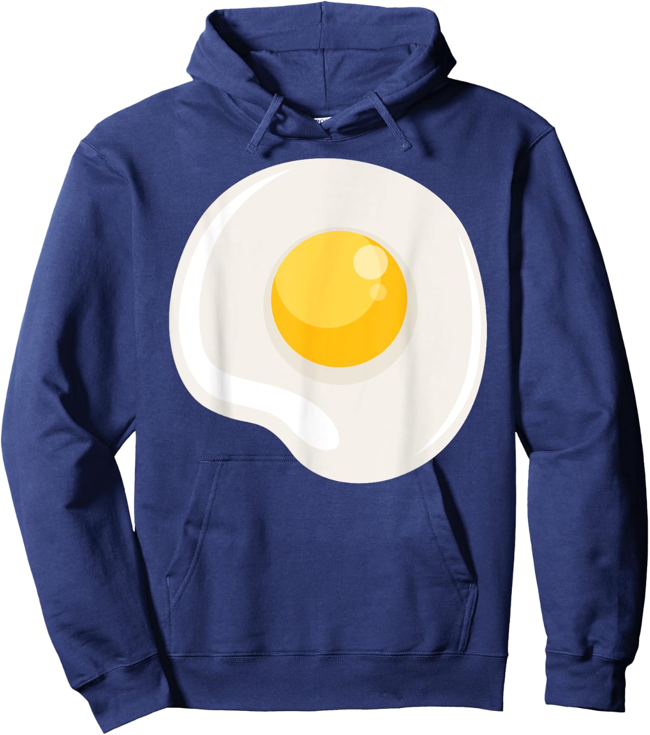 Halloween Egg Omelette Costume Shirt for Kids, Men, Women Hoodie - Hoodie | Navy