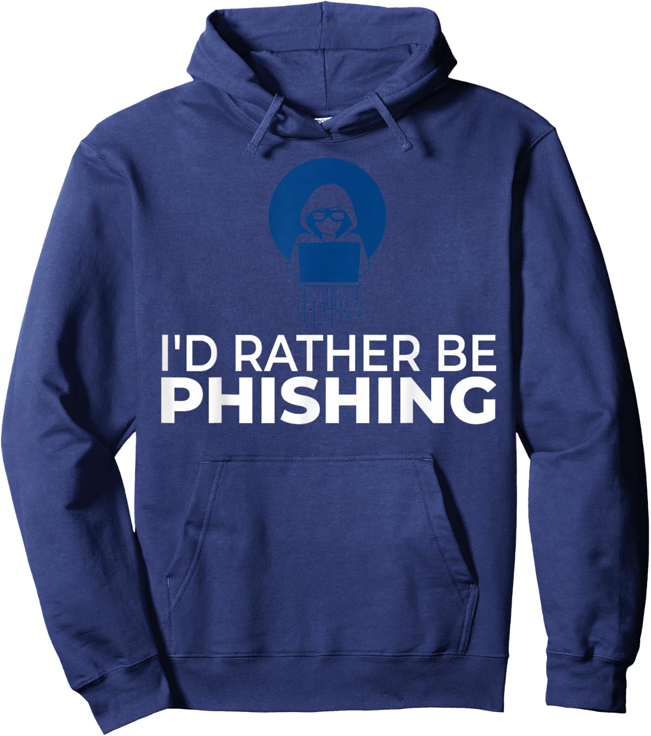 Password Hacker Phishing Certified Computer Hacking Hoodie - Hoodie | Navy