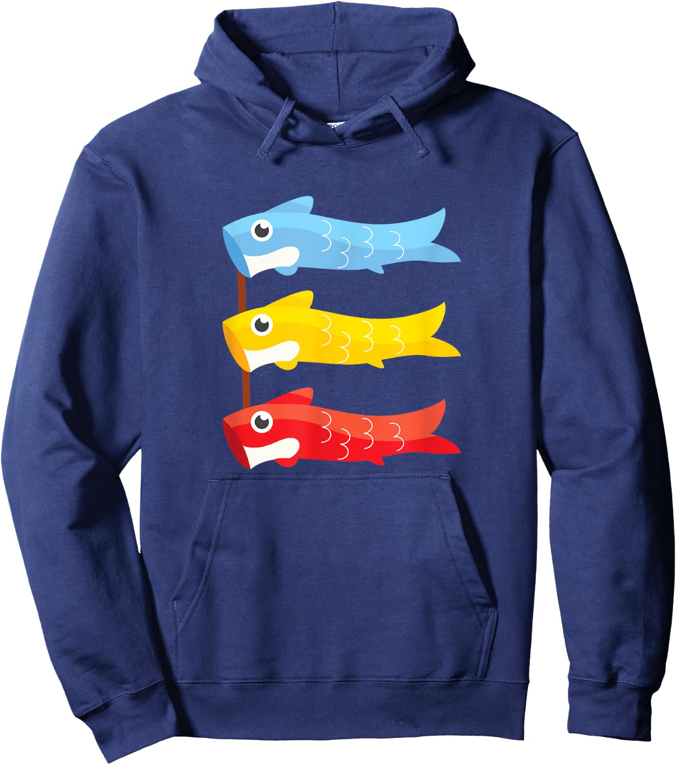 Children's Day Japan Carp Fish Japanese Boys Day Koinobori Hoodie - Hoodie | Navy