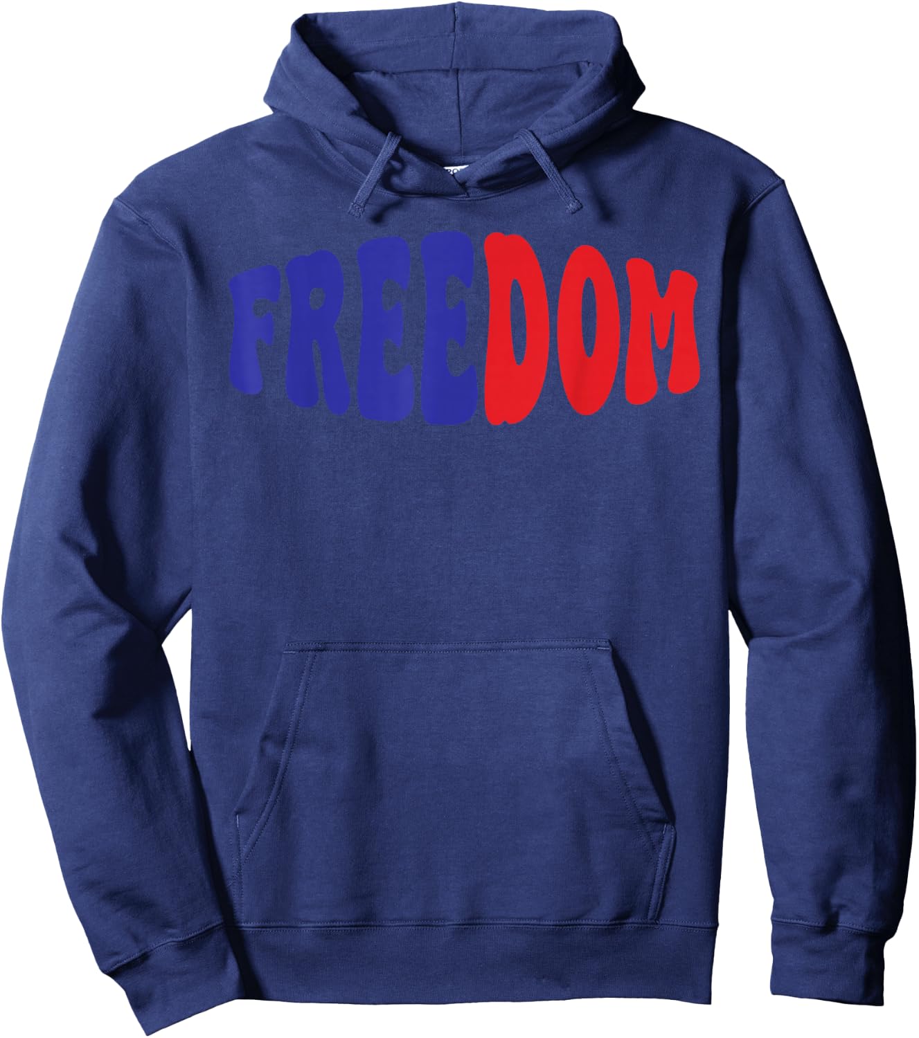 I Love The Taste of Freedom Fun Couples Matching 4th of July Hoodie - Hoodie | Navy