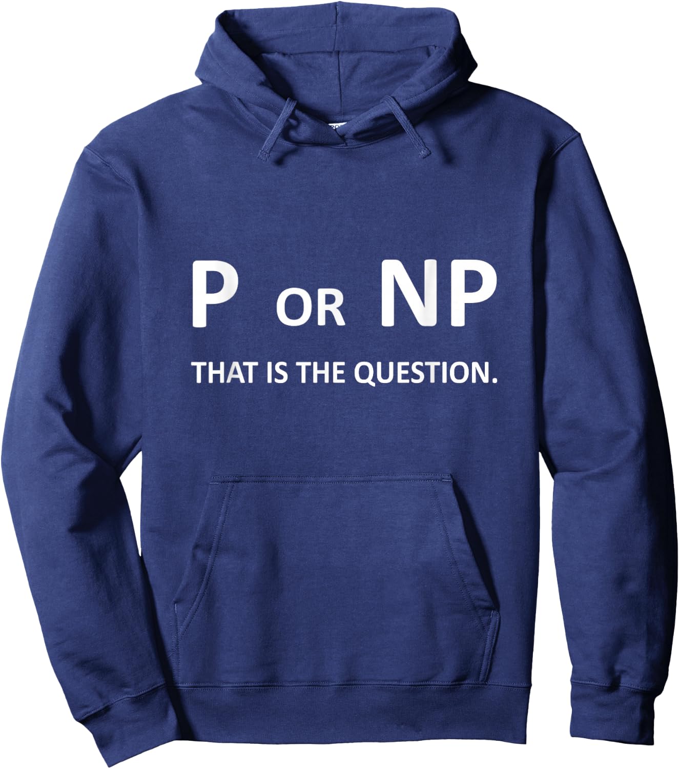 P vs NP Computer Science Programming Programmer Gift Nerd Hoodie - Hoodie | Navy