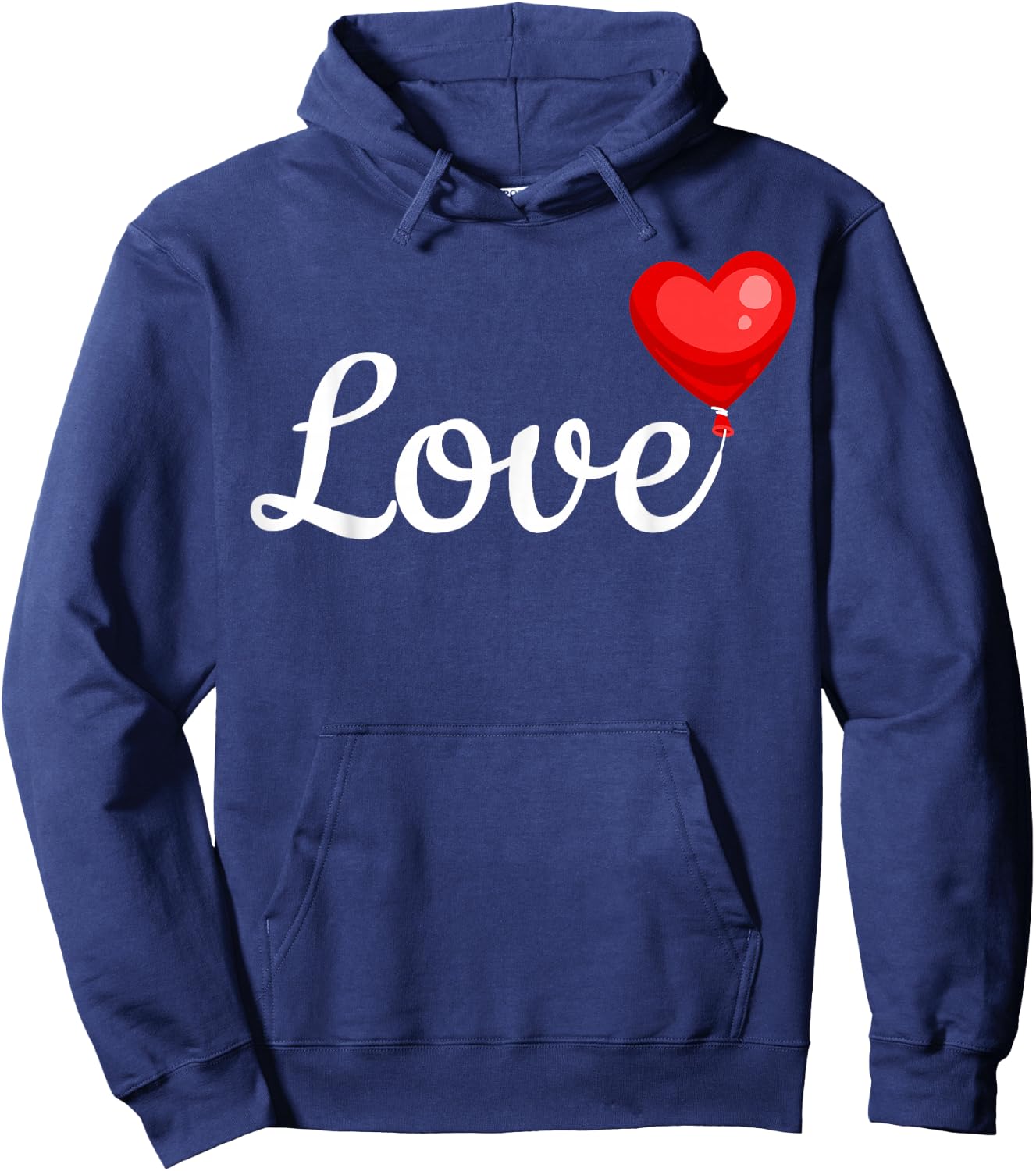 Valentines Day Red Love Heart Cute V-day Men Women Girl boys Hoodie - Hoodie | Navy