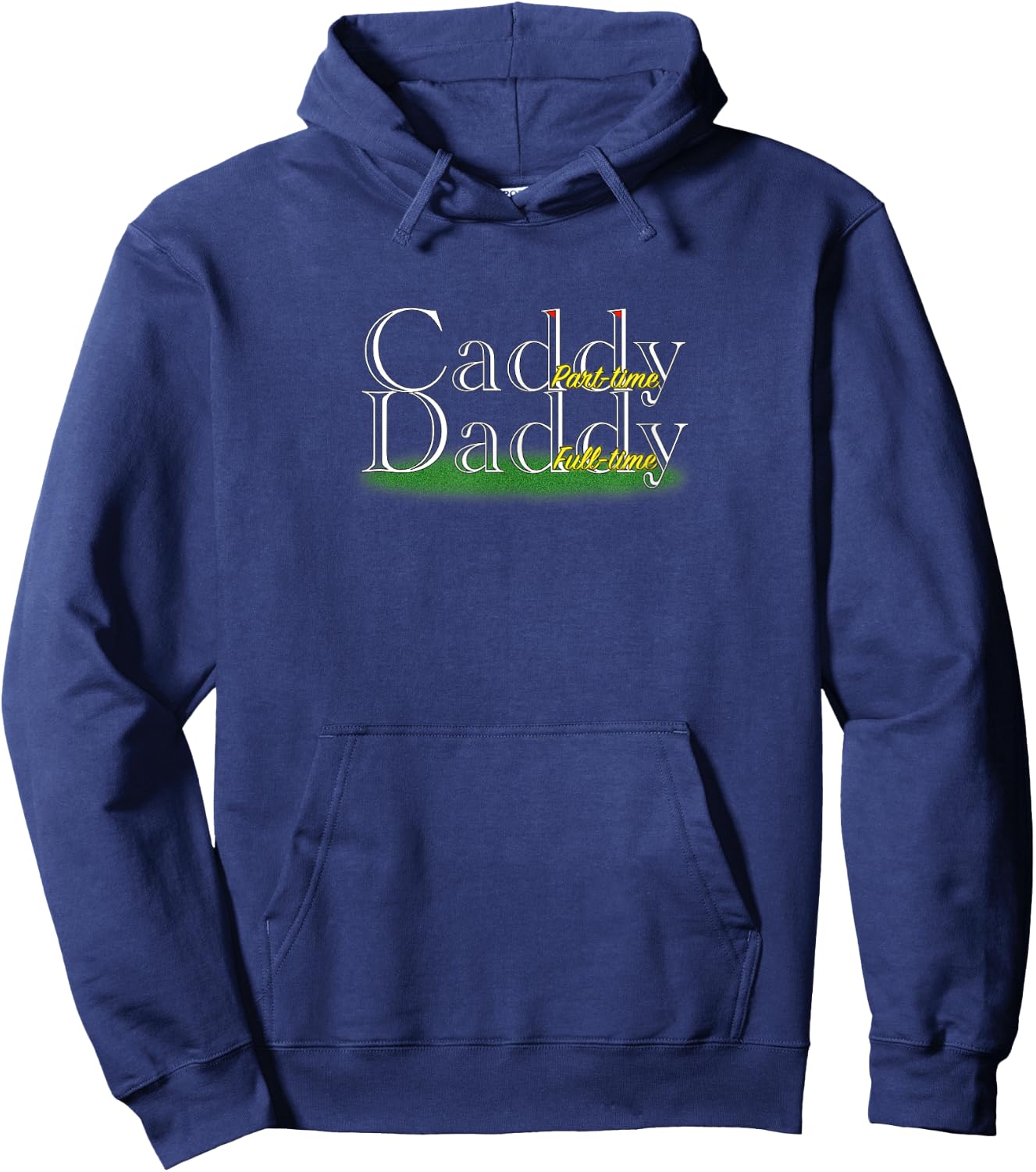 Caddy Daddy Golfer - Golfer's Golf Gift Hoodie - Hoodie | Navy