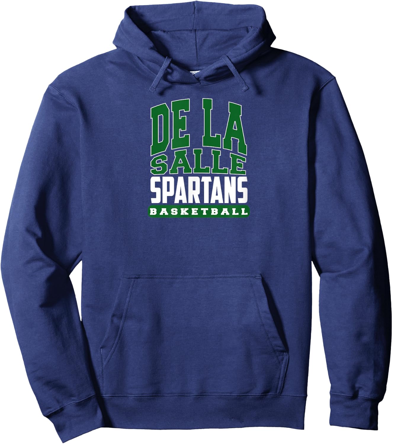 De La Salle Spartans Basketball T Shirt Hoodie - Hoodie | Navy