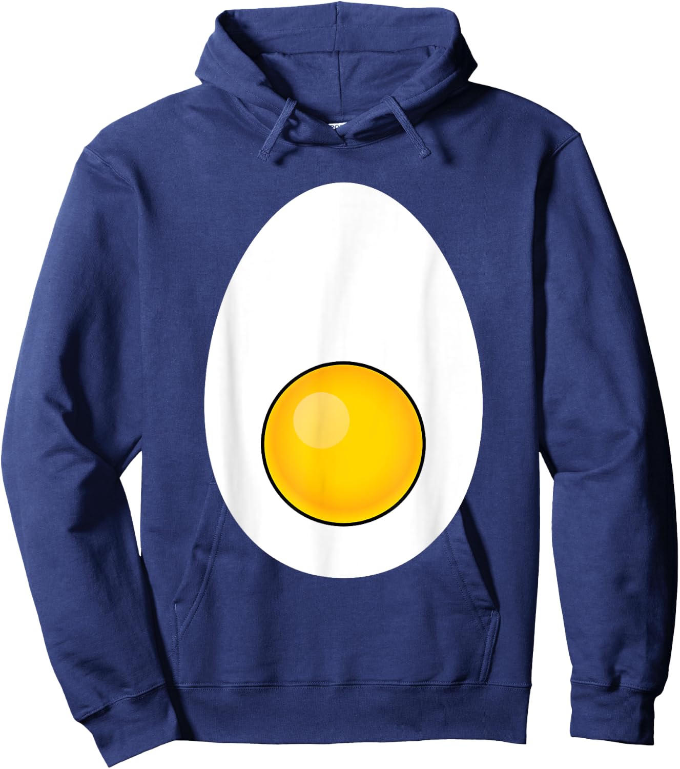 Funny Halloween Deviled Egg Costume Men Women Fun Egg Hoodie - Hoodie | Navy