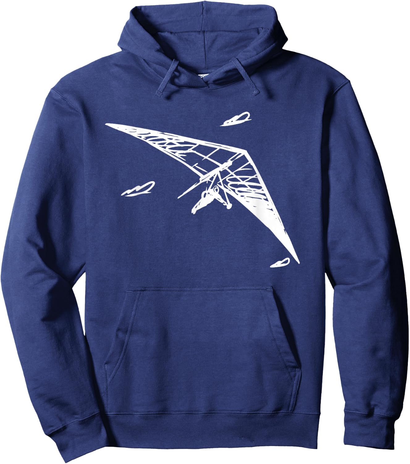 I'd Rather Be Hang Gliding Hand Gliding & Hand Glider Pilot Hoodie - Hoodie | Navy