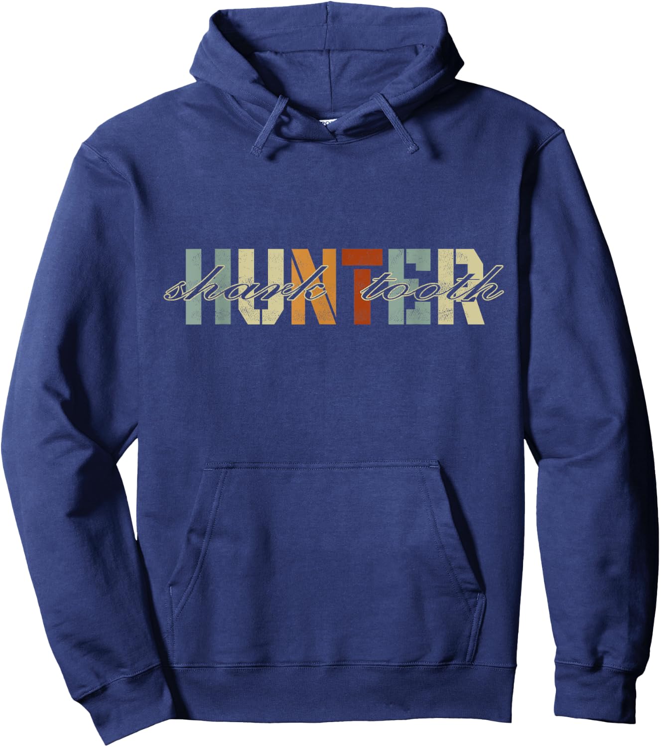 Shark Teeth Hunter Fossil Collector Paleontologist Hoodie - Hoodie | Navy