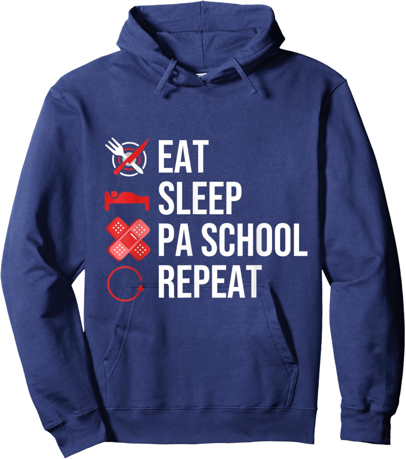 PHYSICIAN ASSISTANT GIFT: PA School Hoodie - Hoodie | Navy