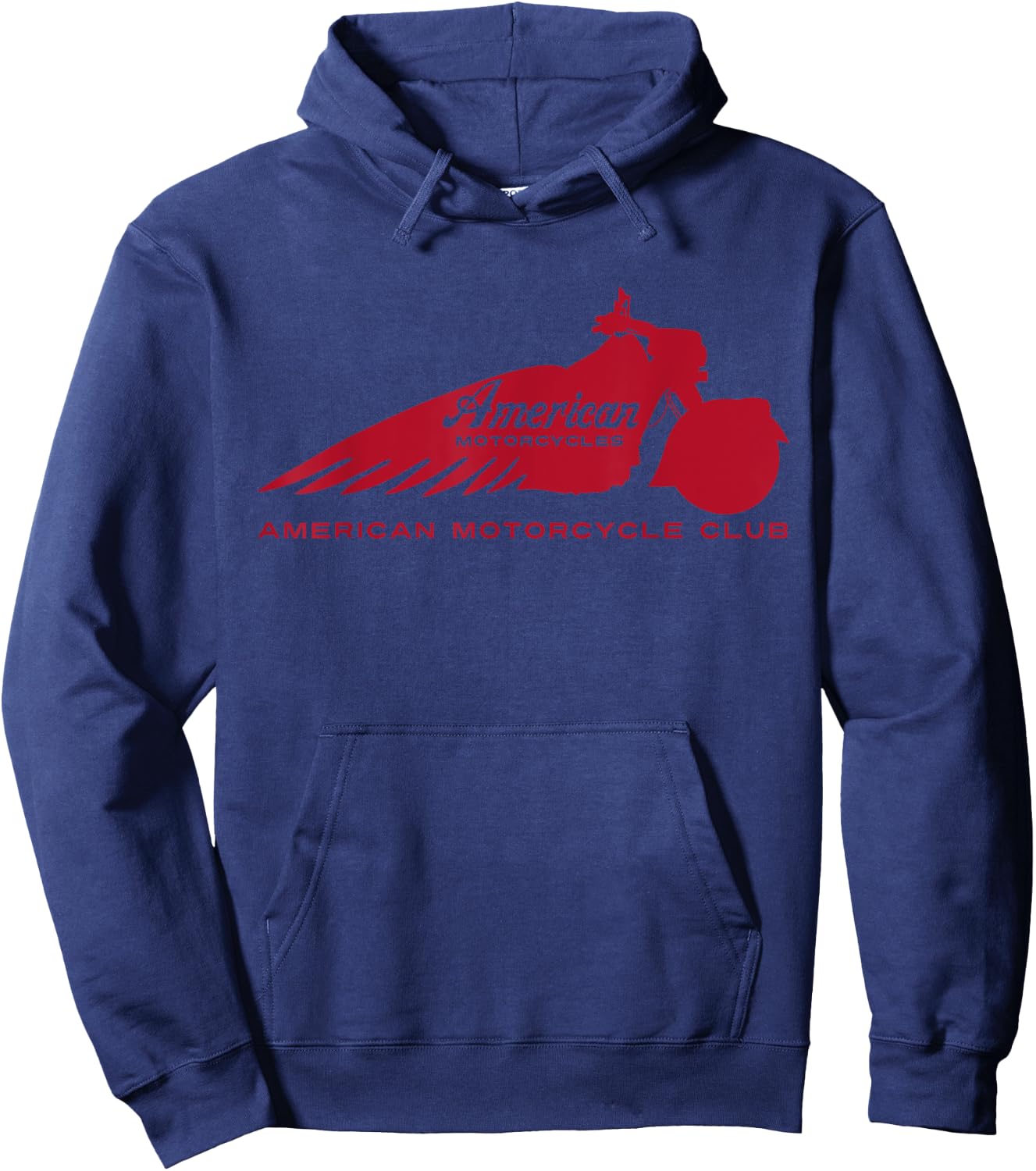 Vintage American Motorcycle Club Men Women Teens Youth Gift Hoodie - Hoodie | Navy