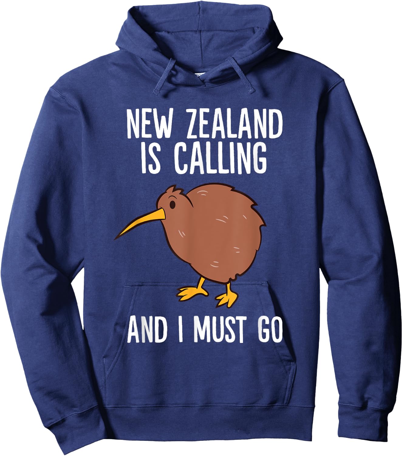 Kiwi Bird New Zealand Is Calling And I Must Go Kiwis Hoodie - Hoodie | Navy