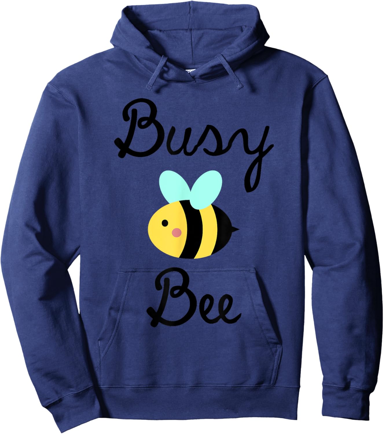 Busy Bee Cute Honey Bee Hoodie - Hoodie | Navy