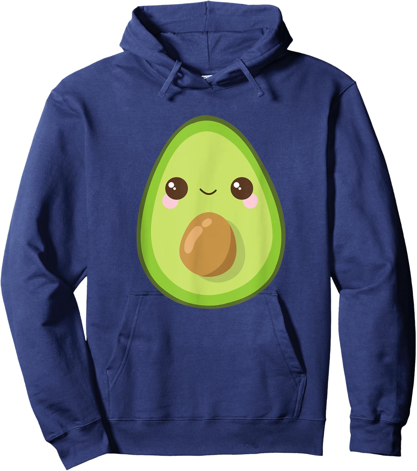 Dabbing Avocado Shirt Funny Vegan Food Lover Kids Women Hoodie - Hoodie | Navy