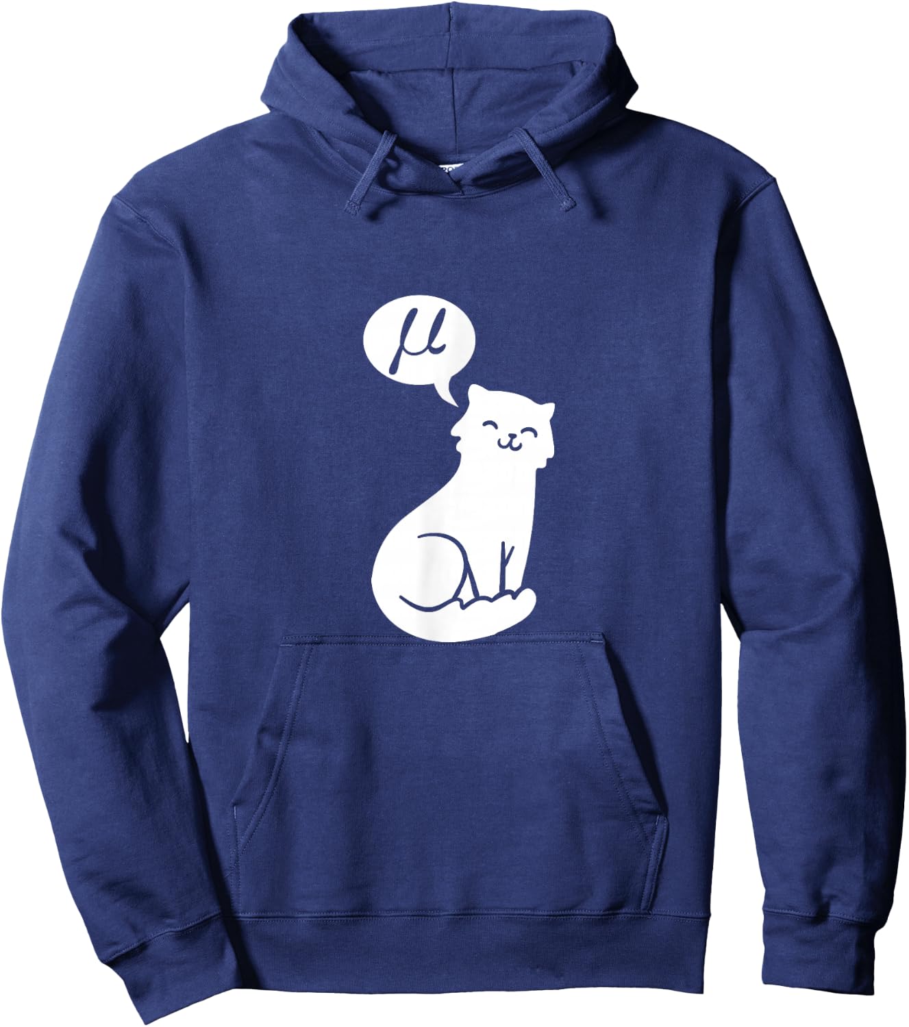 Mu Cat Hoodie - Hoodie | Navy