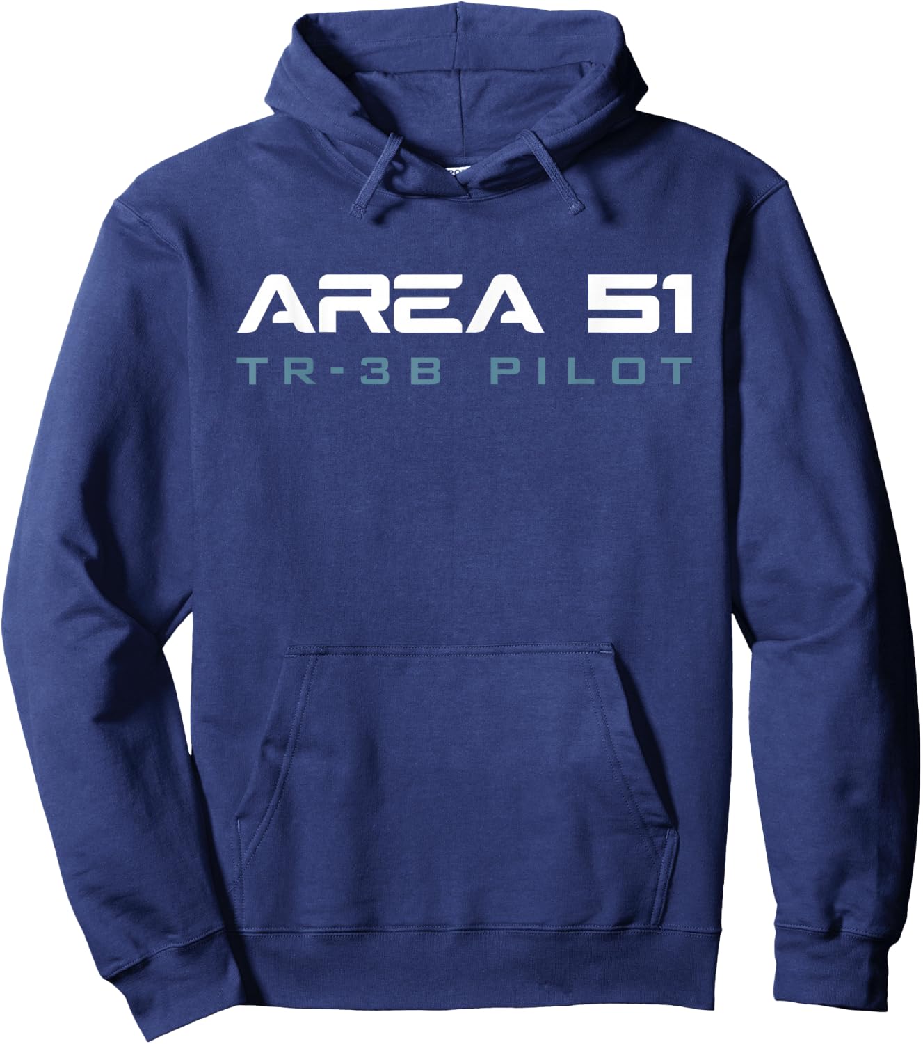 Funny Area 51 Conspiracy Theory TR-3B Pilot Secret Job Title Hoodie - Hoodie | Navy