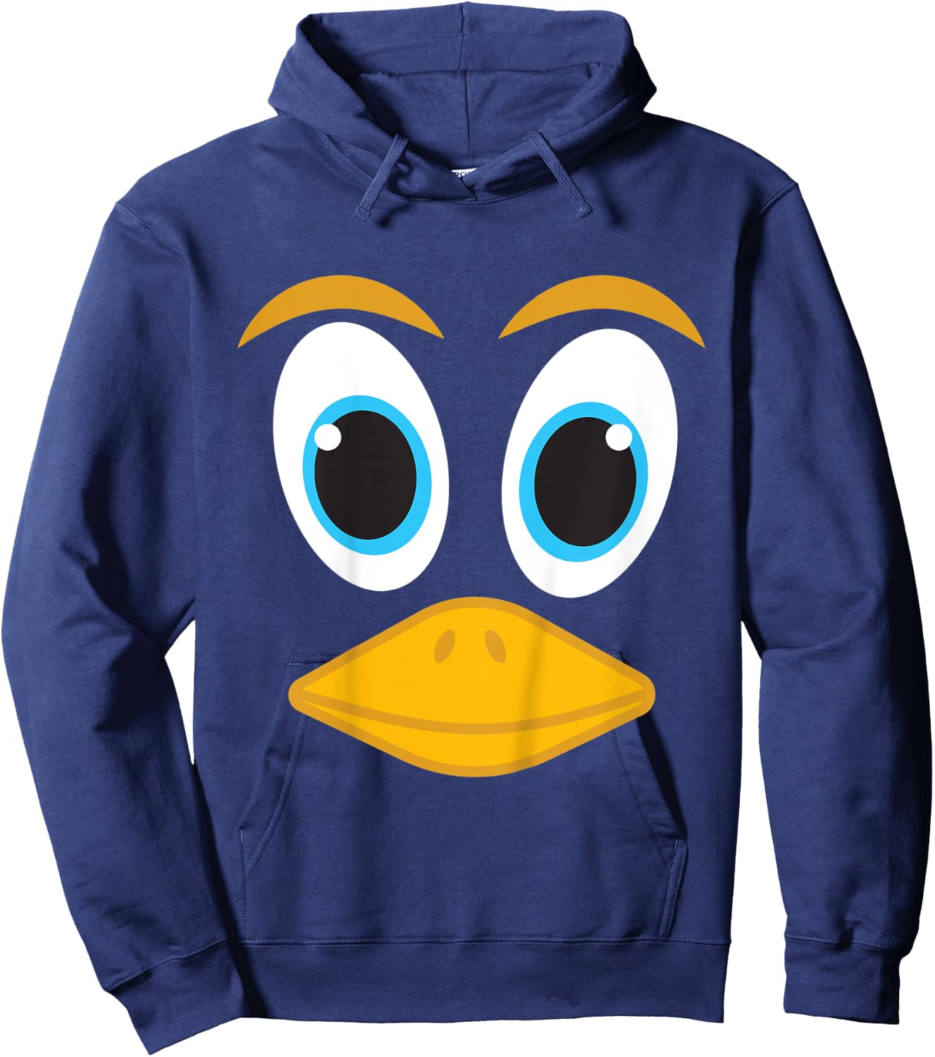 Kids Easy Halloween Black bird Raven Crow Costume for kids Hoodie - Hoodie | Navy