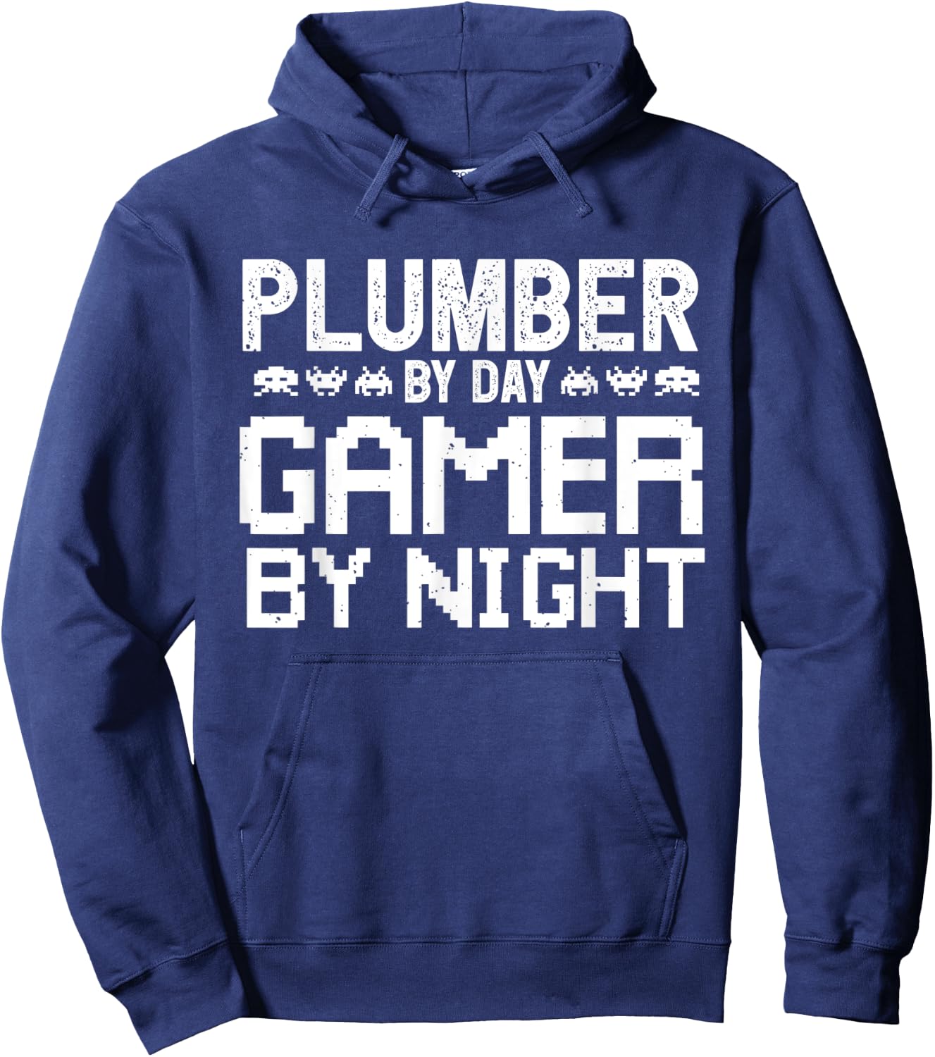 Plumber by day Gamer by Night for Gaming Architect Hoodie - Hoodie | Navy