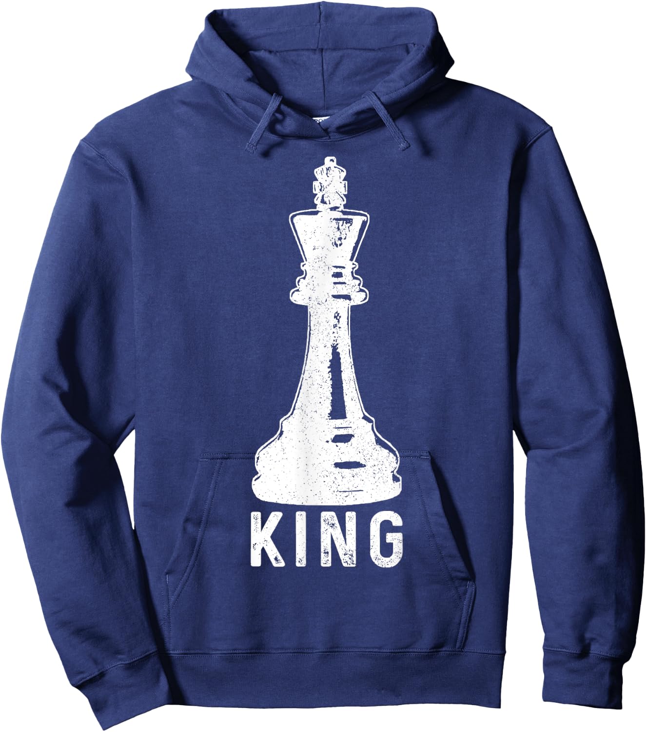 Chess Player King Vintage Halloween Costume Chess Master Hoodie - Hoodie | Navy