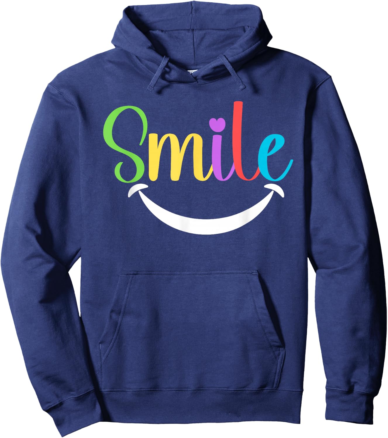 Colorful Smile Dentist Clinic Office Apparel Dental Hoodie - Hoodie | Navy