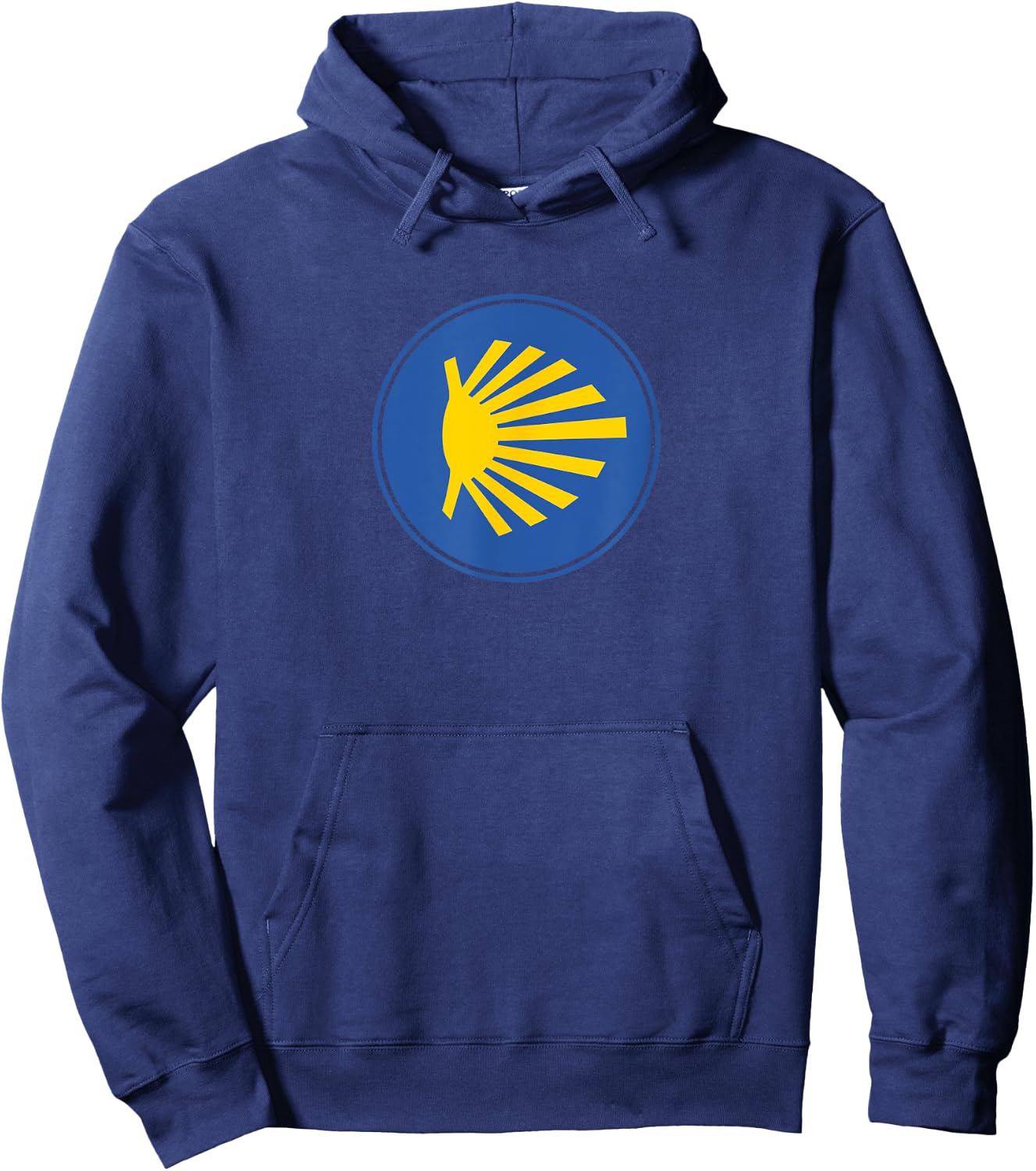 Pilgrim Shell St. James Camino De Santiago Hoodie - Hoodie | Navy