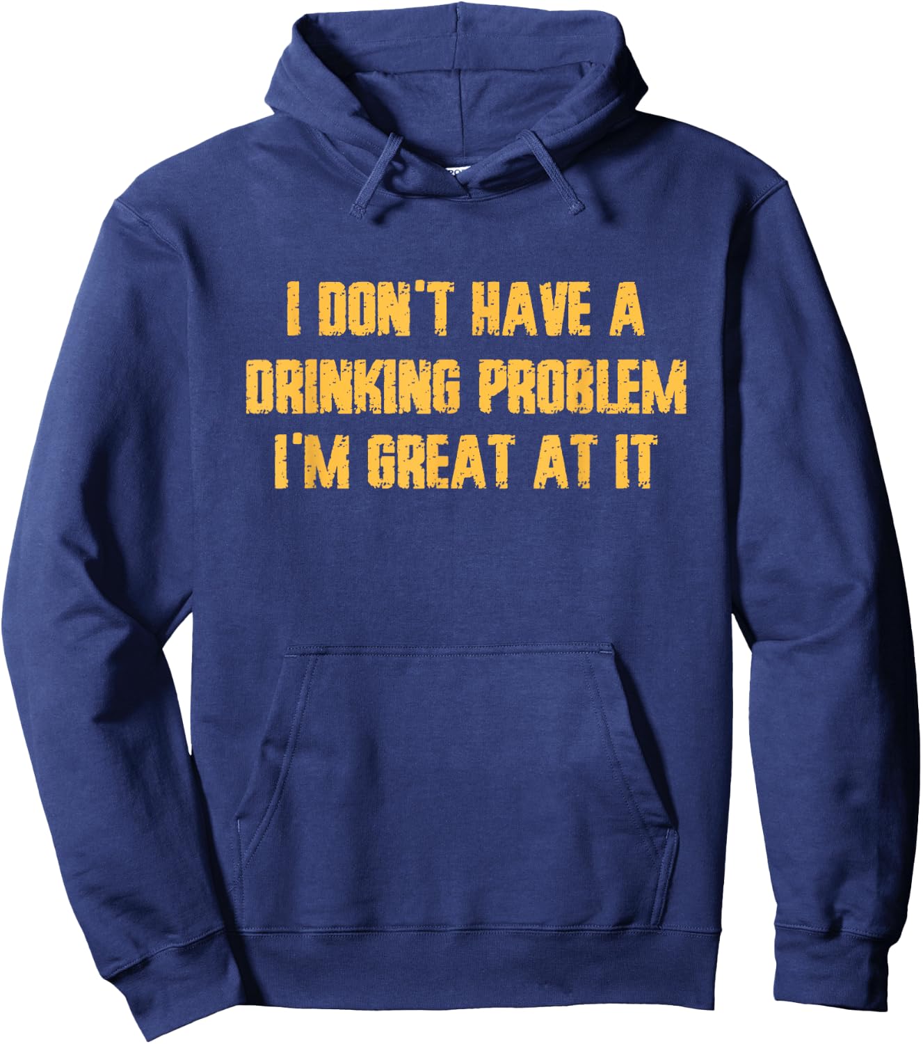 Funny Drinking Apparel & Drunk Adult Humor -Adults Black Modern Short Sleeve Small Hoodie - Hoodie | Navy