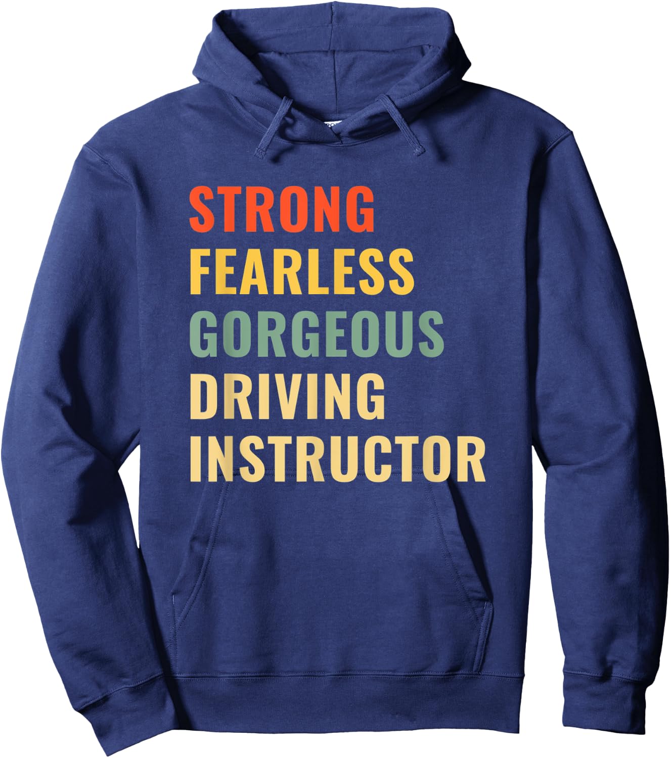 Driving School Teacher Driving Instructor Hoodie - Hoodie | Navy