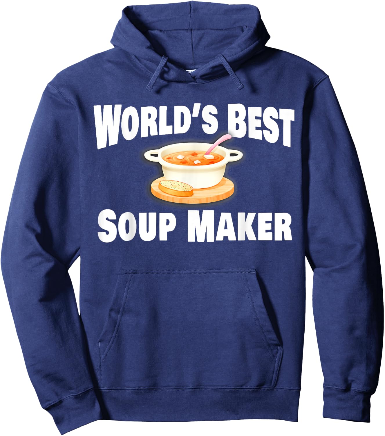 Soup Maker World's Best Hoodie - Hoodie | Navy