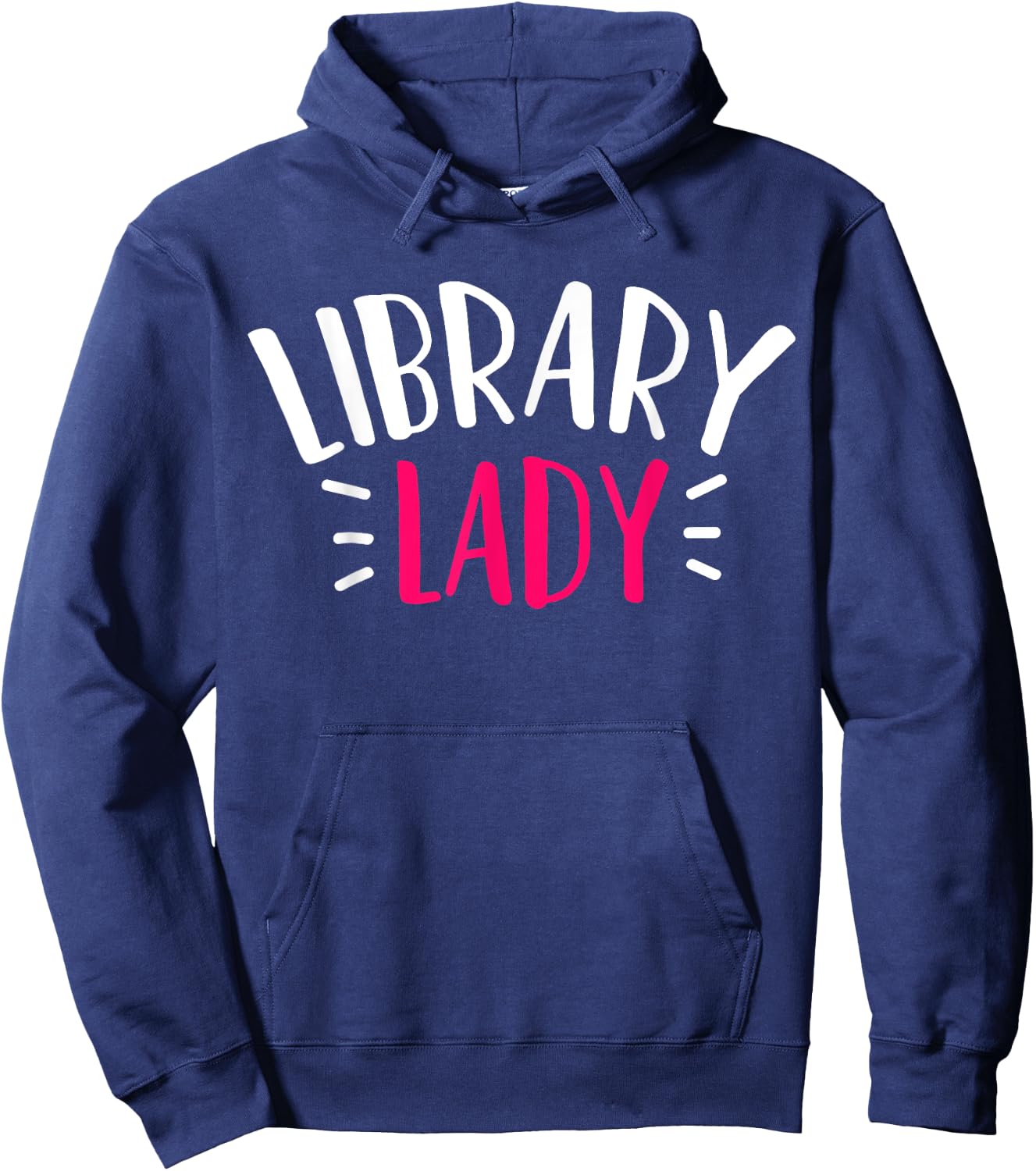 Library Librarian Hoodie - Hoodie | Navy