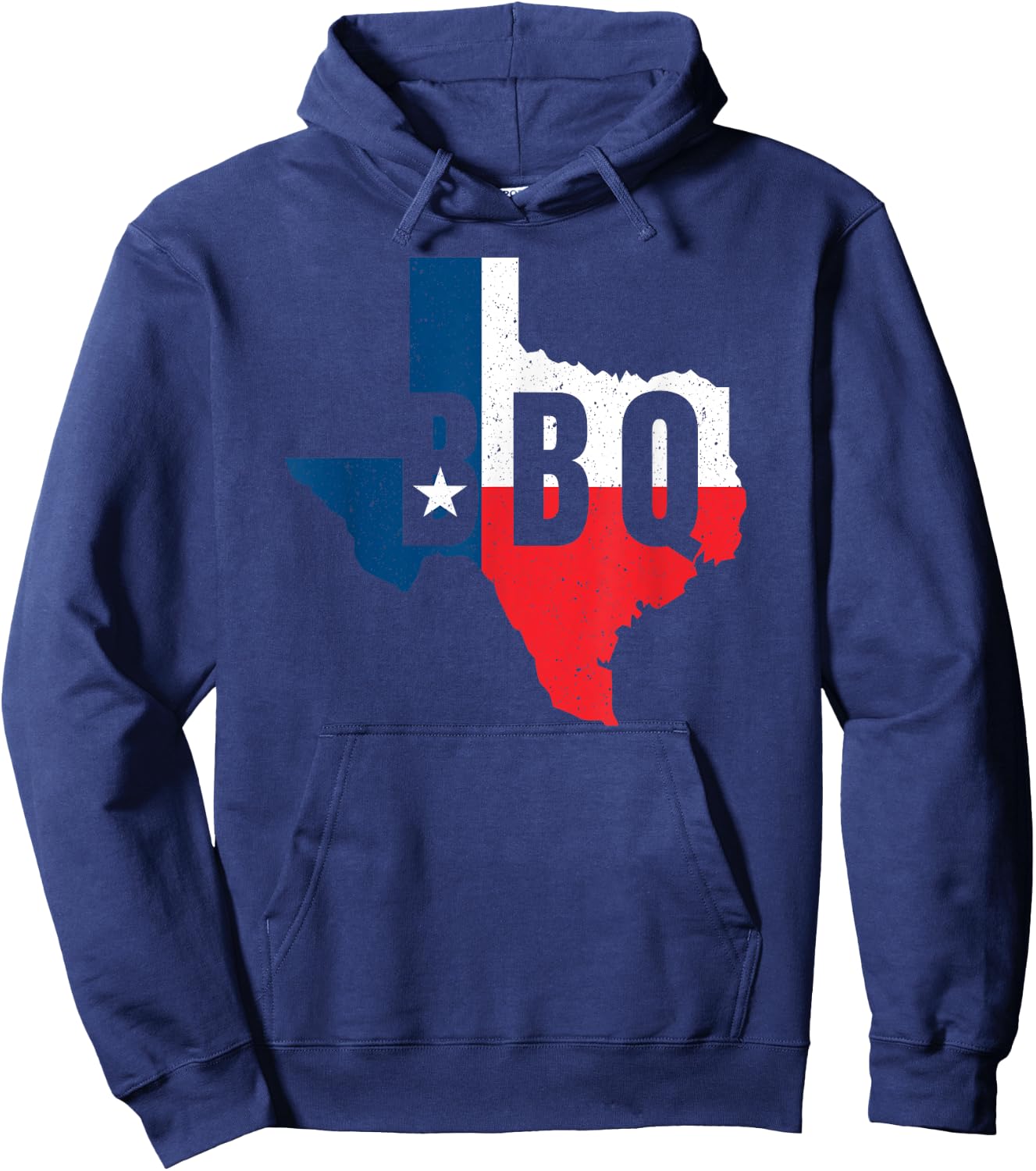 Funny Texas BBQ Grilling Or Smoking Meat Hoodie - Hoodie | Navy
