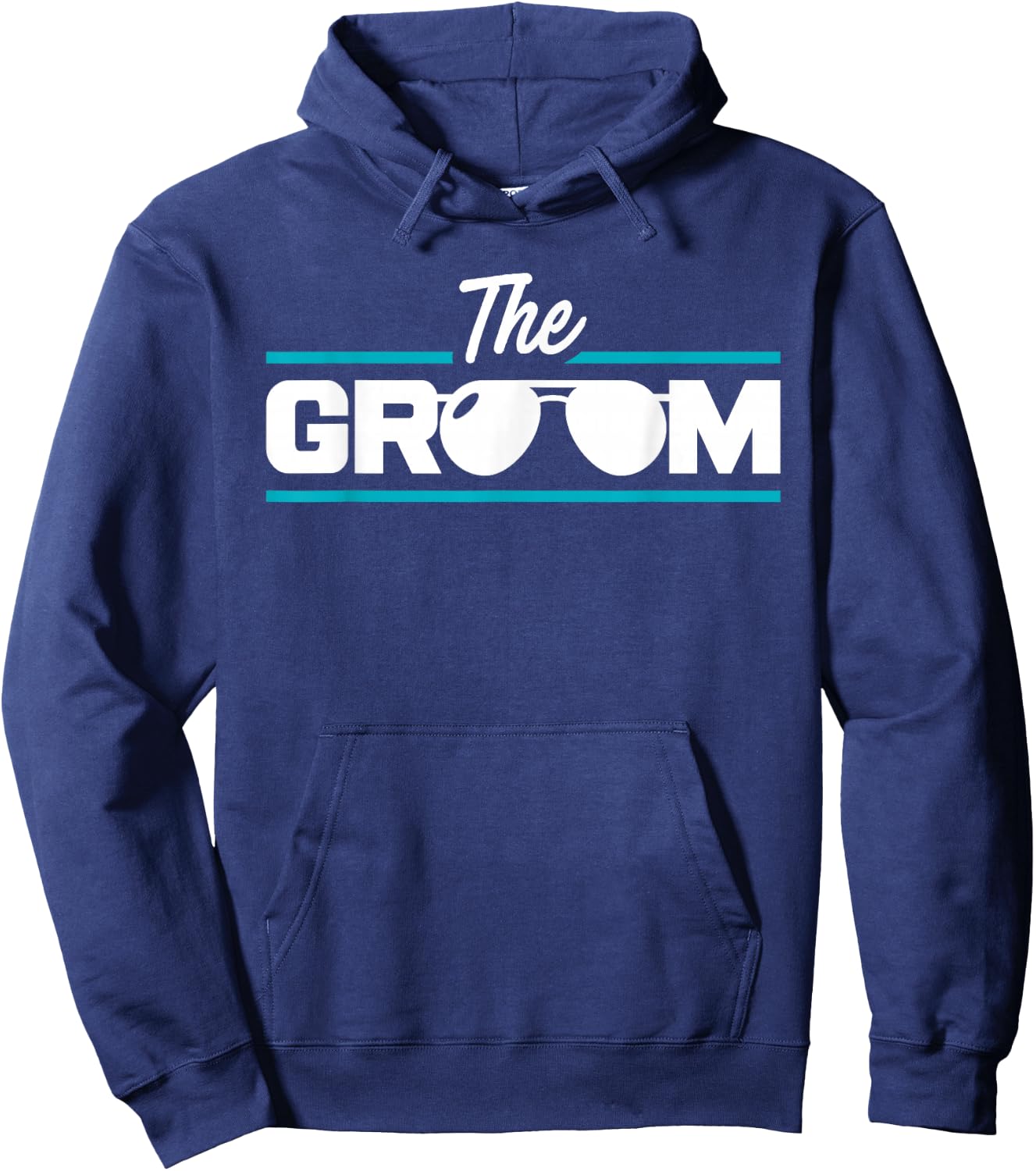 The Groom - Bachelor Party Stag Groomsmen Getaway Wedding Hoodie - Hoodie | Navy