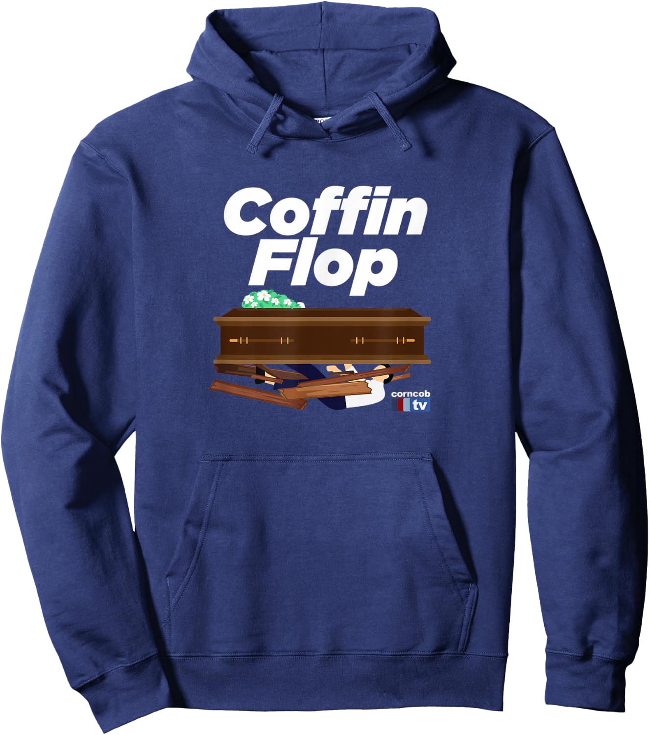 Coffin Flop Hoodie - Hoodie | Navy