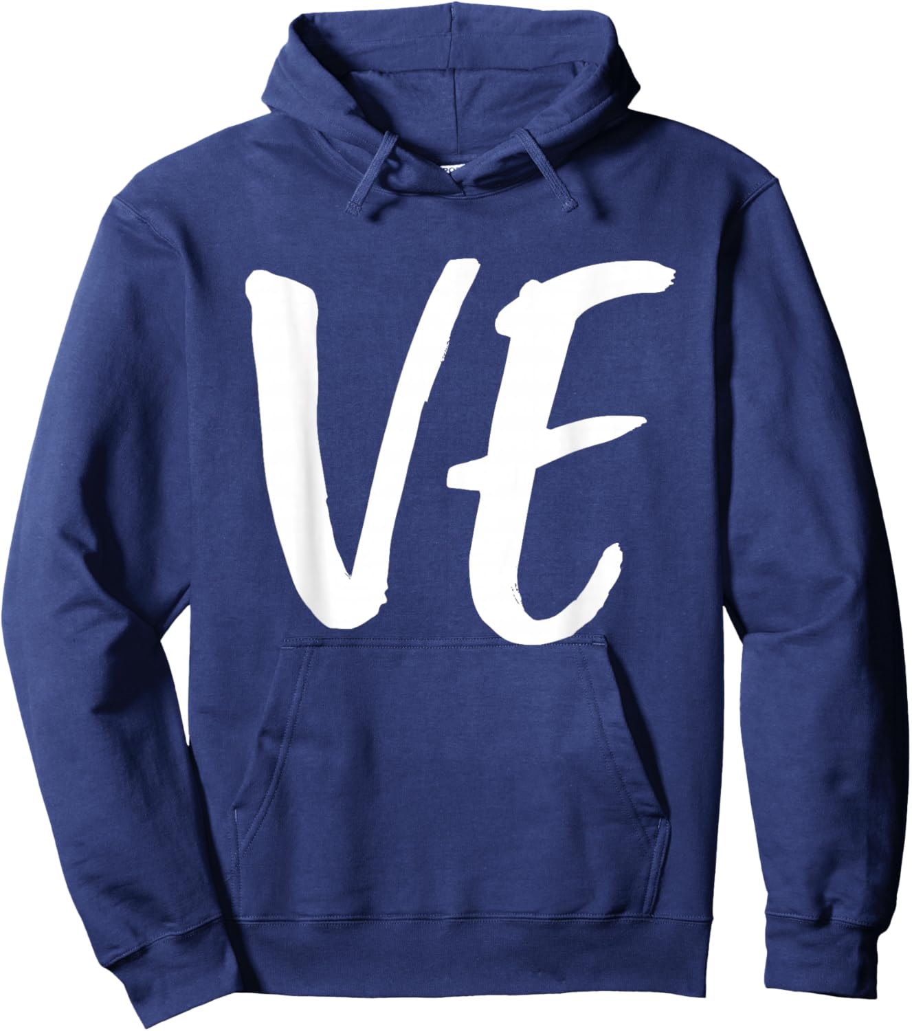LO VE Love Matching Couple Husband Wife Valentine's Day Gift Hoodie - Hoodie | Navy