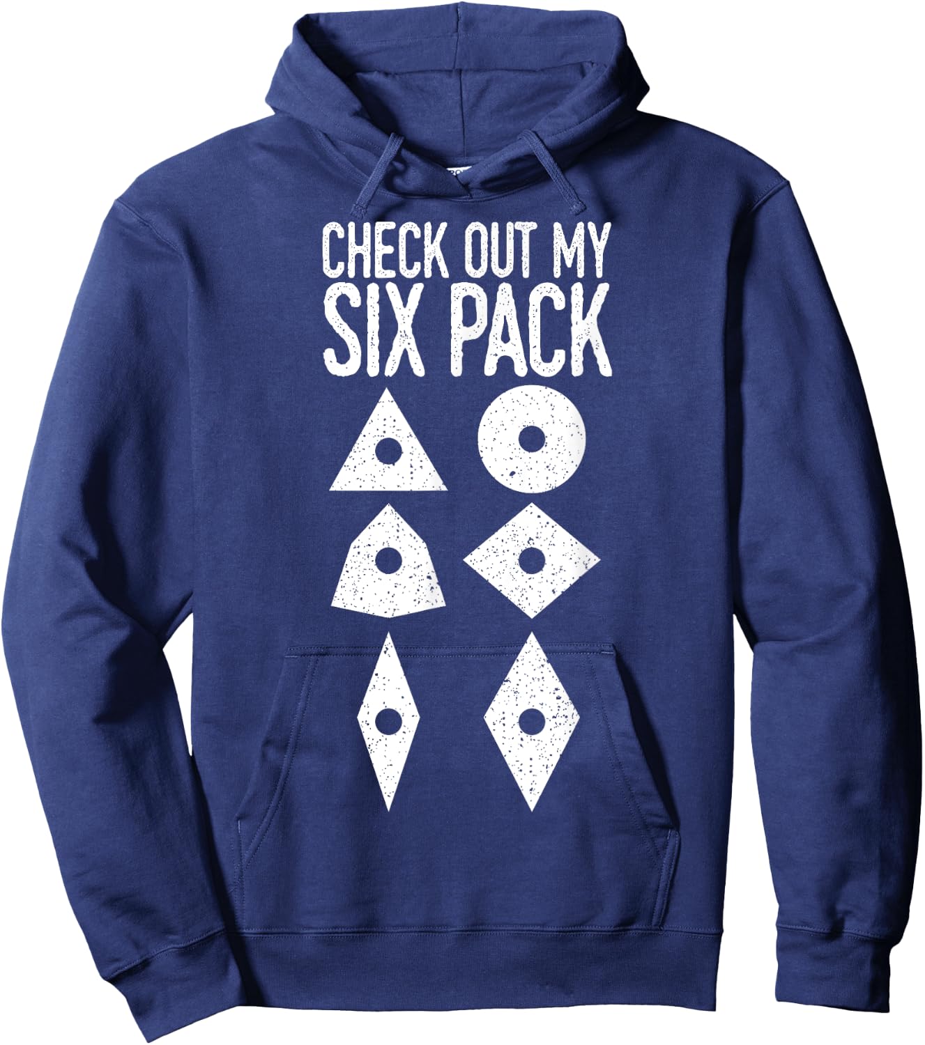 Machinist Six Pack CNC Machine Tools Machinery Operator Job Hoodie - Hoodie | Navy