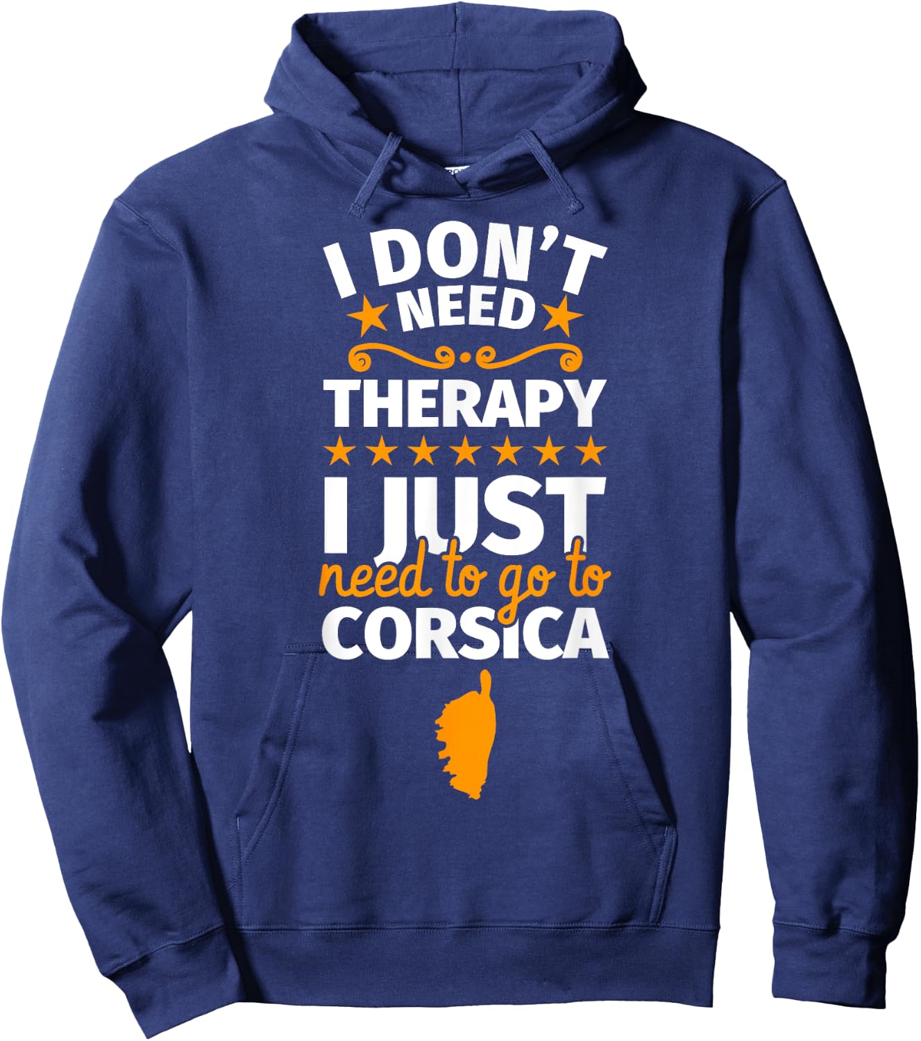 Corsica funny Hoodie - Hoodie | Navy