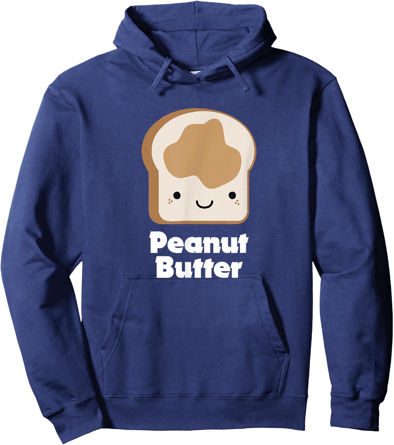 MATCHING SET Peanut Butter and Jelly Couples Friend Shirt Hoodie - Hoodie | Navy