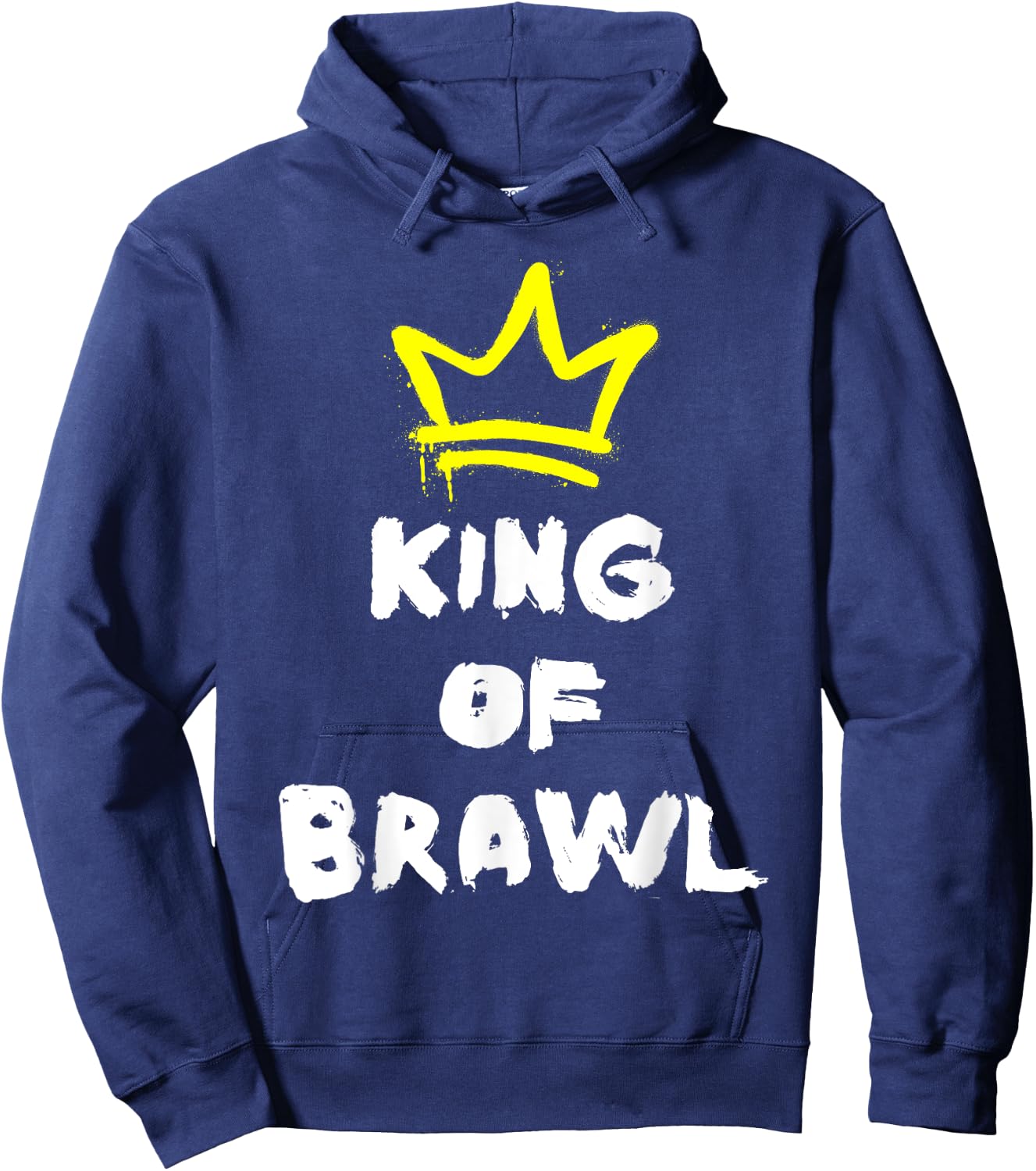 Brawl King Gamer Gaming Brawler Brawl Hoodie - Hoodie | Navy