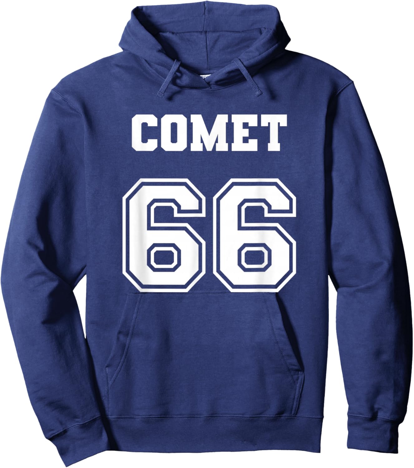 Jersey Style Comet 66 1966 Old School Muscle Classic Car Hoodie - Hoodie | Navy